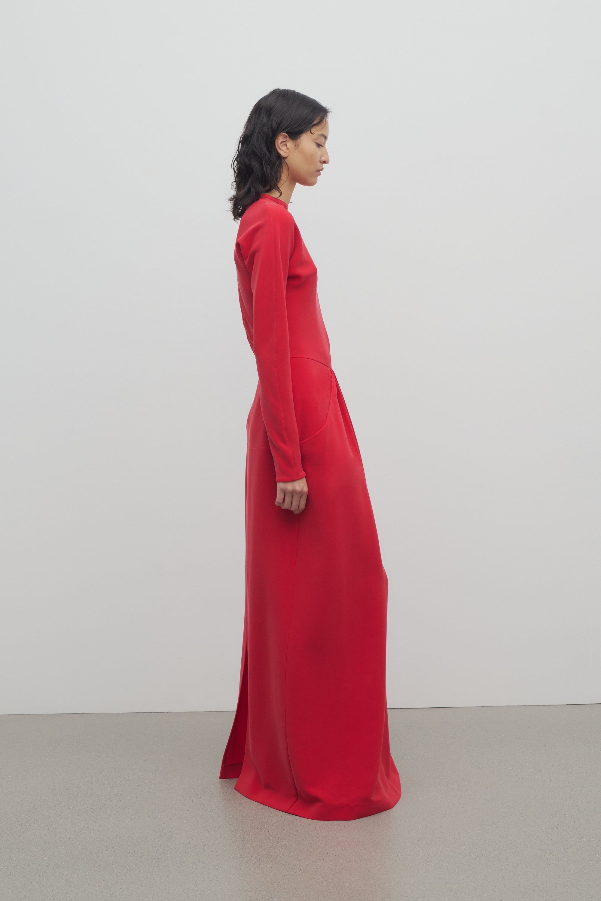 Anselm Dress in Cupro、mySite、aoinhome