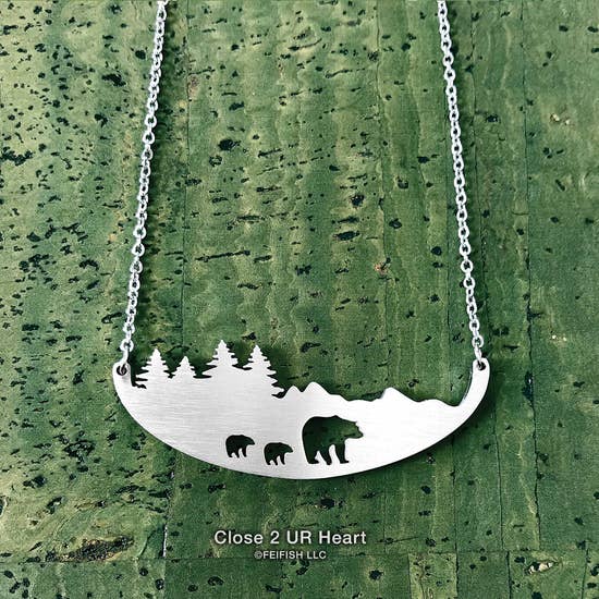 Wild Animal Necklaces Stainless Steel MADE IN THE USA*、mySite、g9winljtr