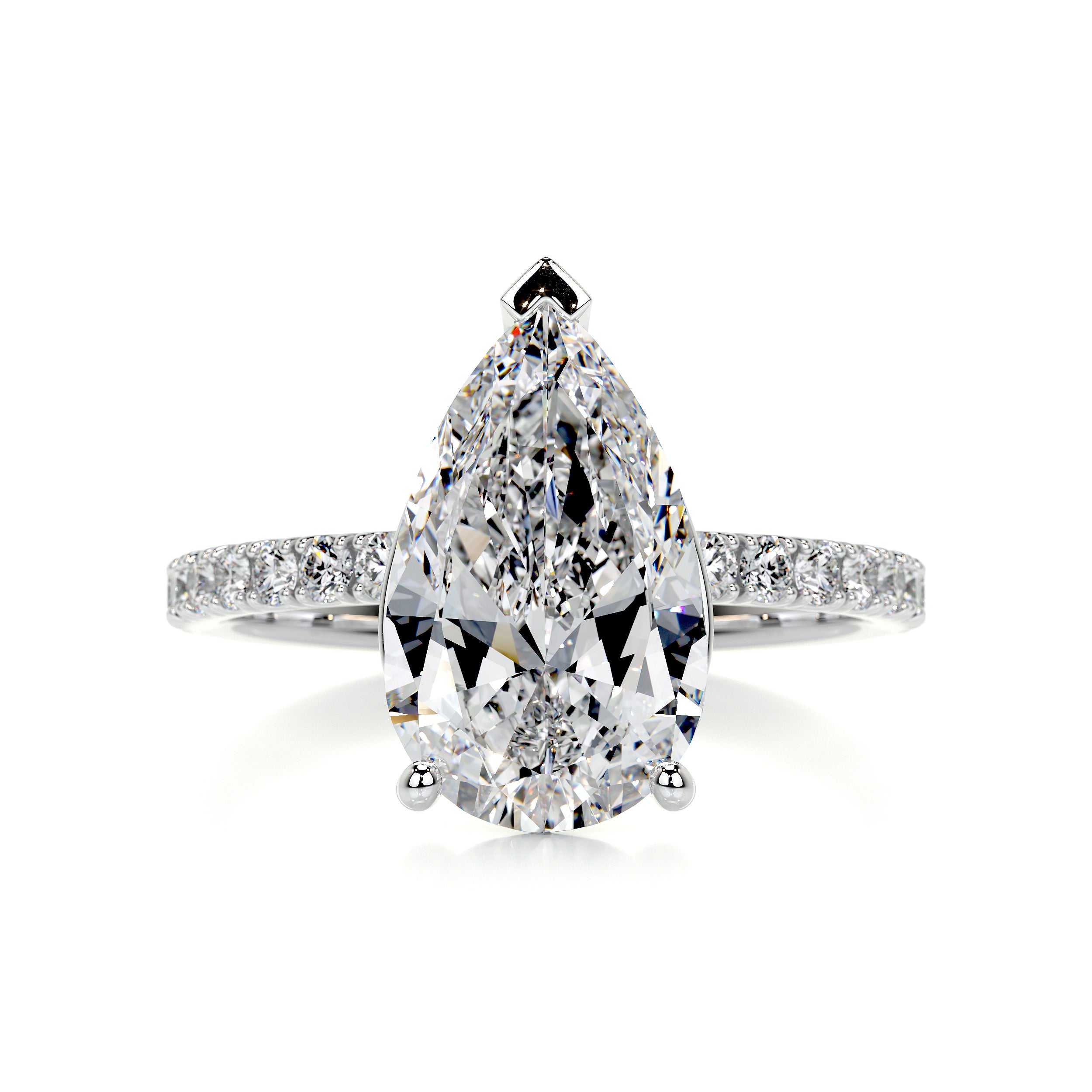 Jenny Diamond Engagement Ring -18K White Gold、mySite、hinf8tx79
