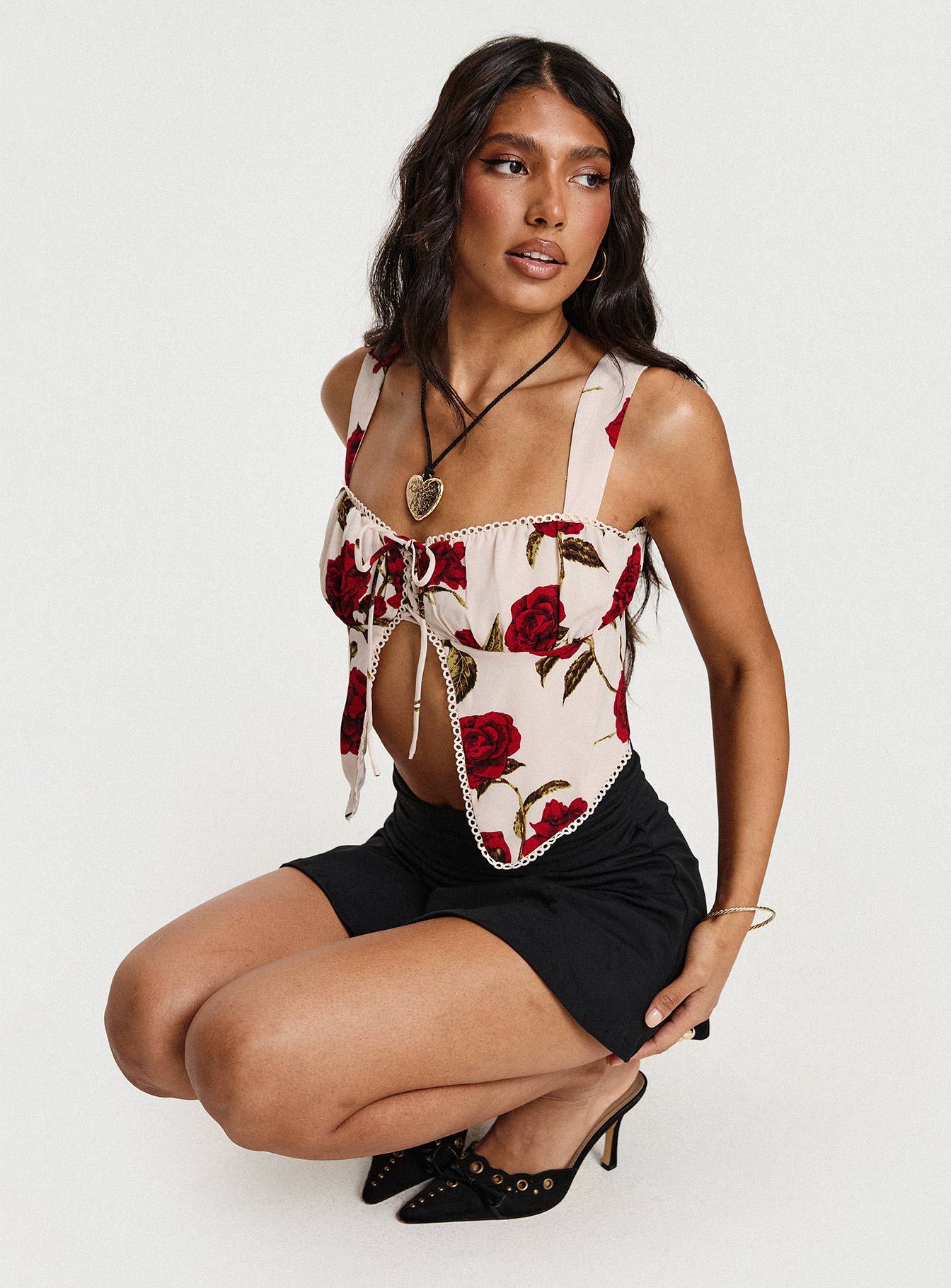 Cherished Charm Top Cream、mySite、solidvoid