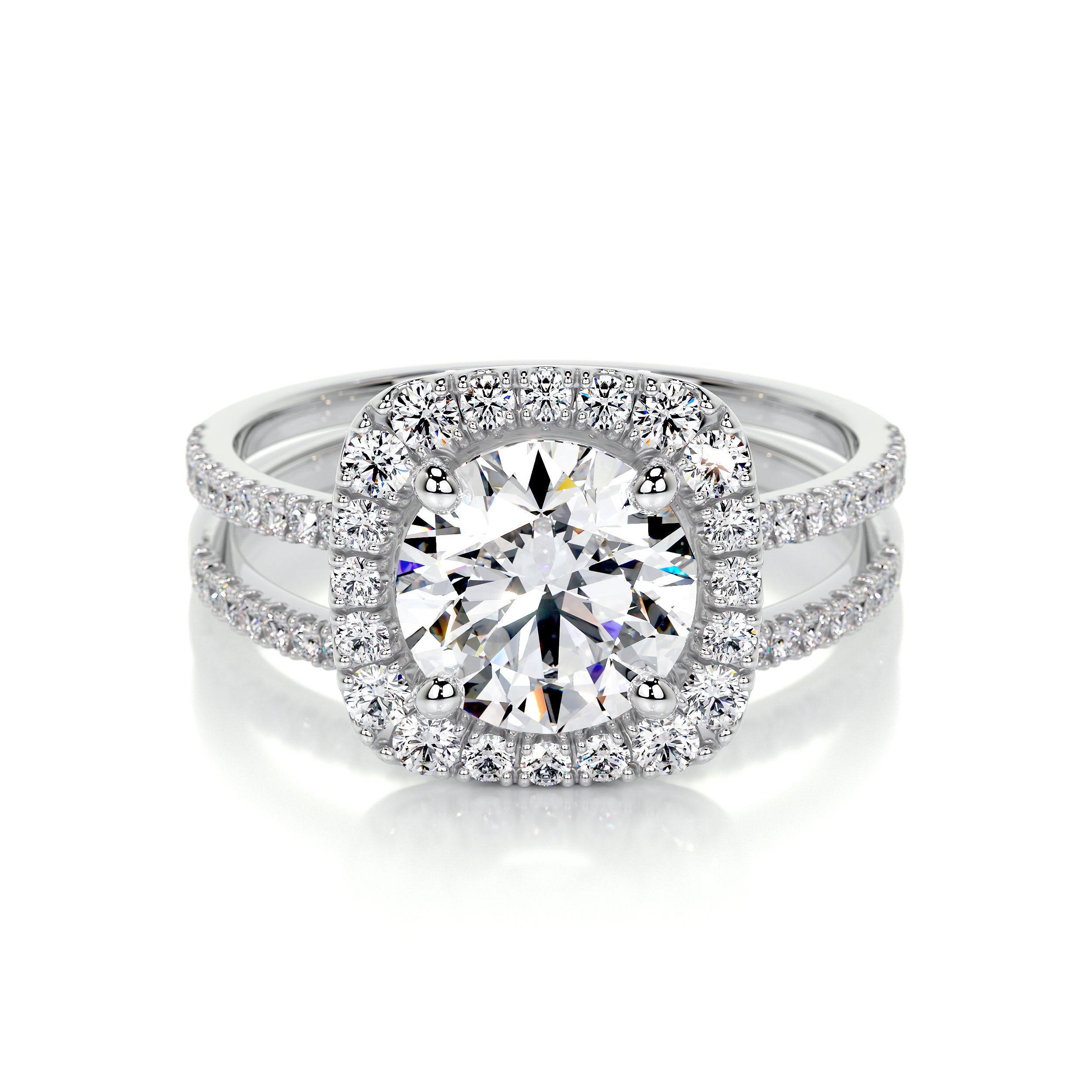 Catalina Lab Grown Diamond Bridal Set -14K White Gold、mySite、hinf8tx79