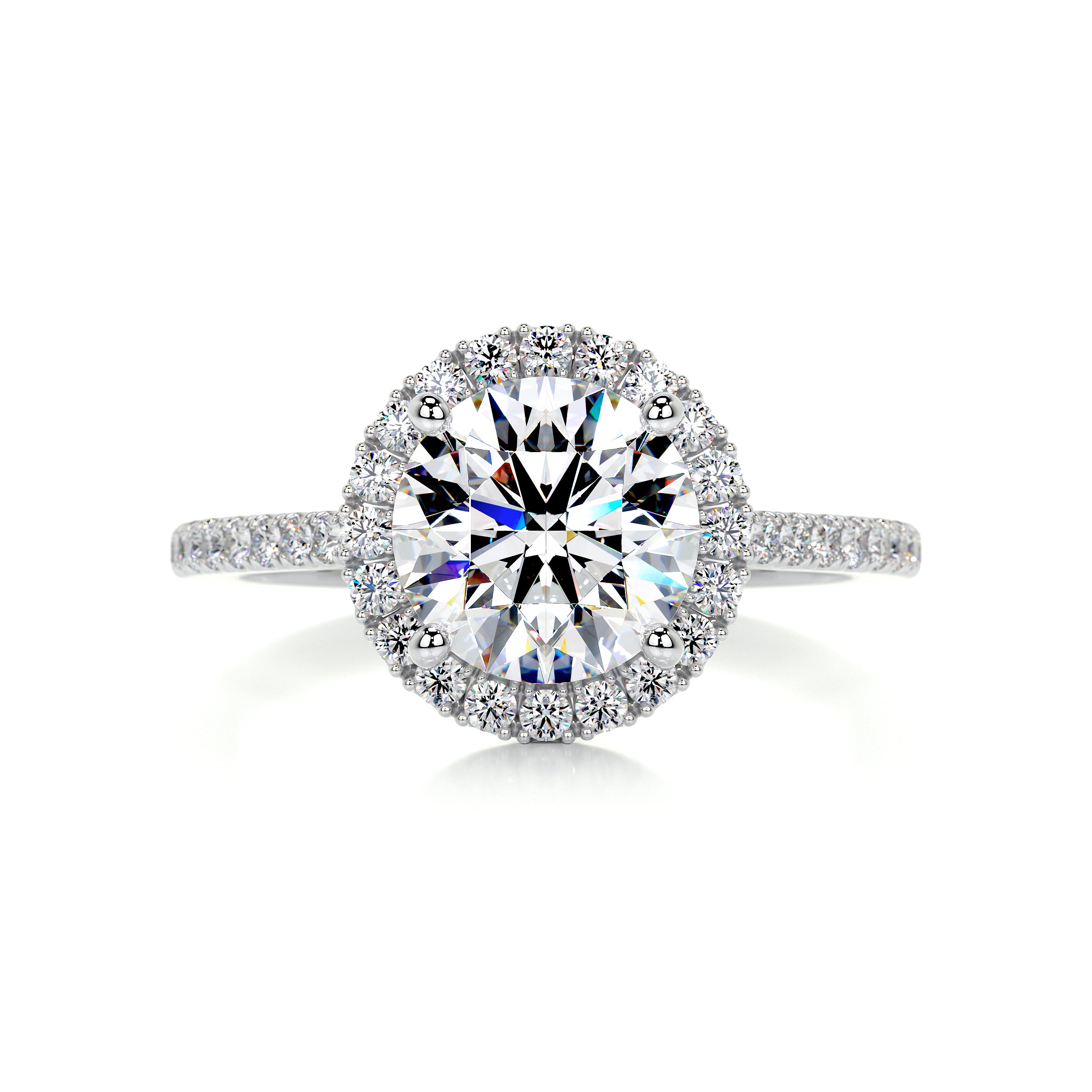 Layla Moissanite & Diamond Ring -Platinum、mySite、hinf8tx79