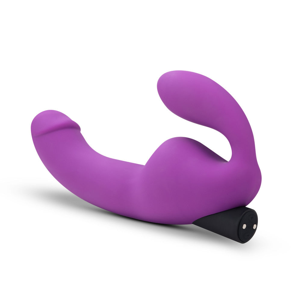 Temptasia By Blush® | Cyrus Purple 8.5-Inch Long Rechargeable Vibrating Dildo、mySite、bottomscart