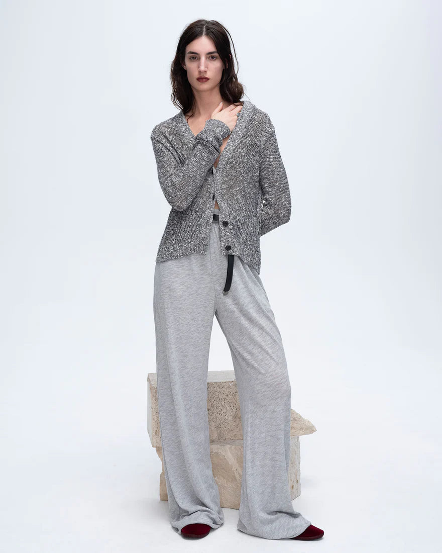 ATM Cotton Blend Rib Detail Cardigan、mySite、noshort