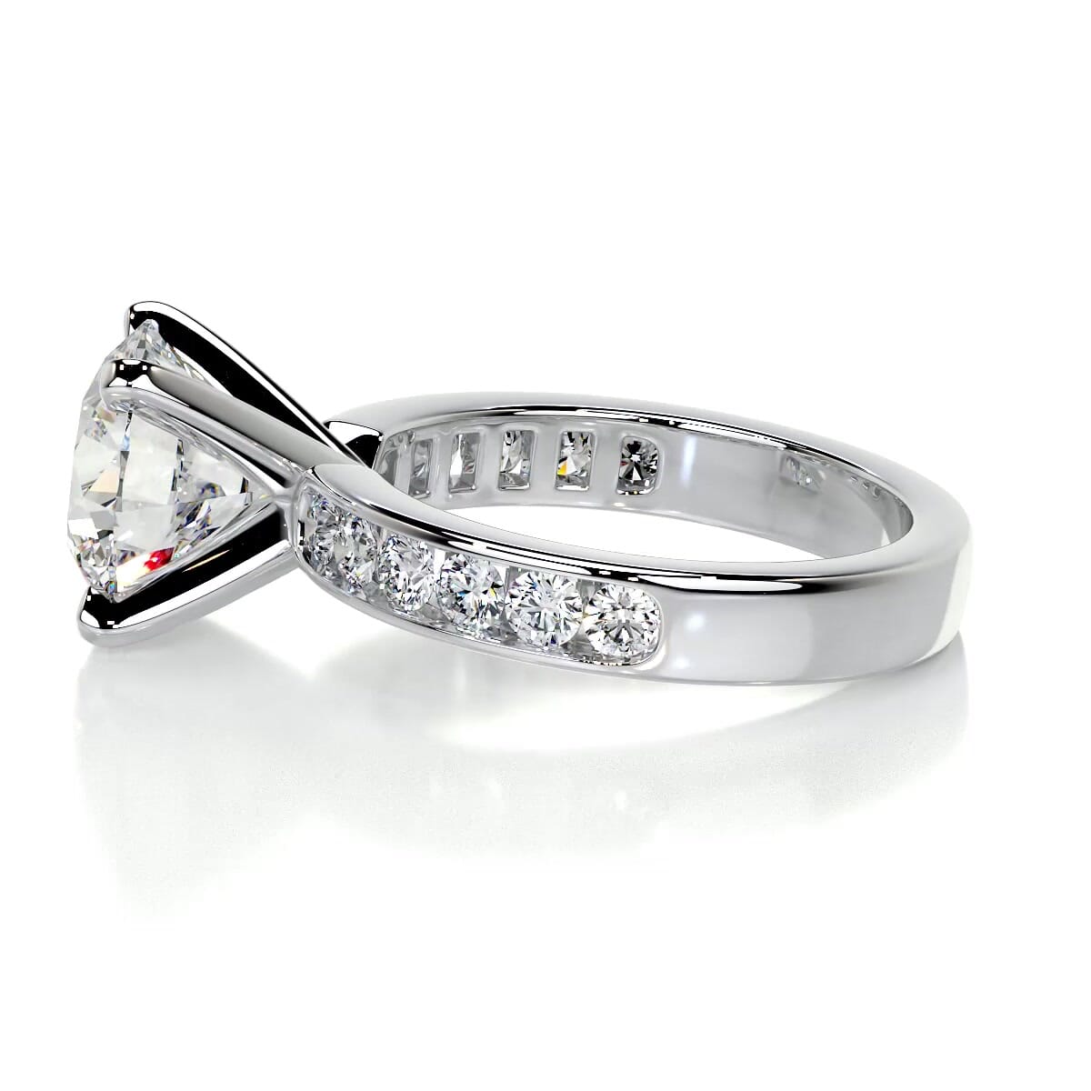 Giselle Lab Grown Diamond Ring -Platinum、mySite、hinf8tx79