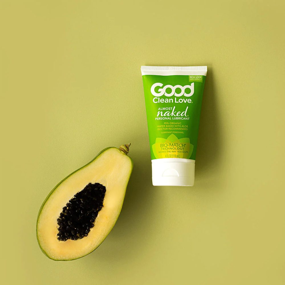 Good Clean Love Almost Naked® Water-Based Personal Lubricant with Organic Aloe Vera 4 oz.、mySite、bottomscart