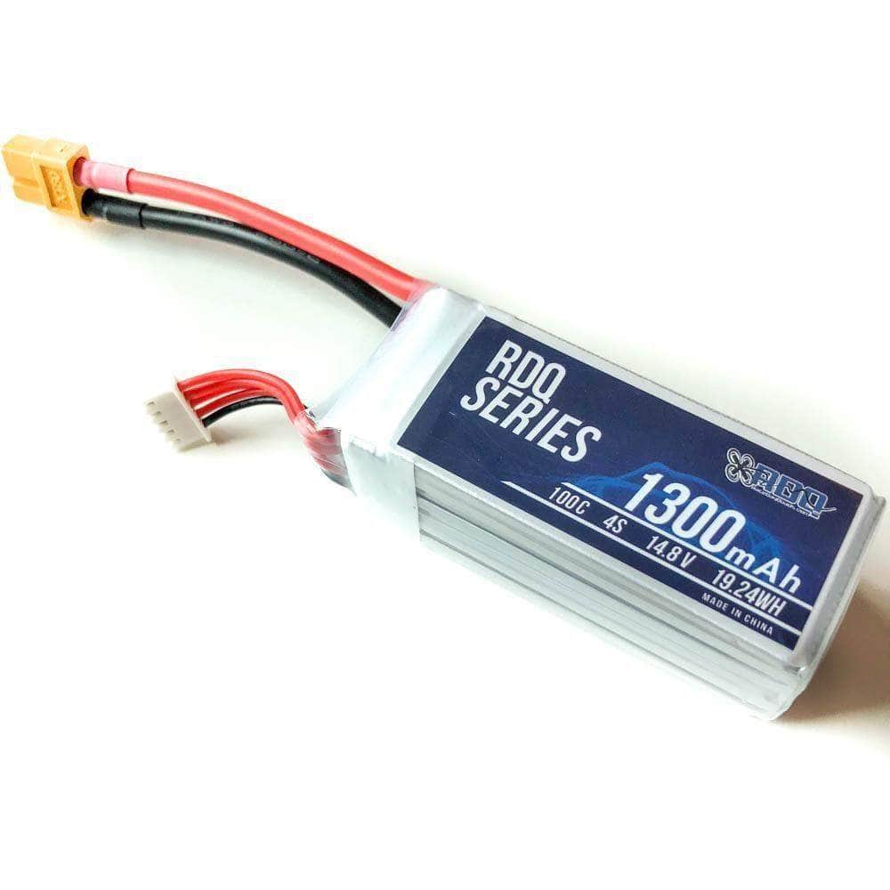 RDQ Series 14.8V 4S 1300mAh 100C LiPo Battery - XT60、mySite、merchandisen