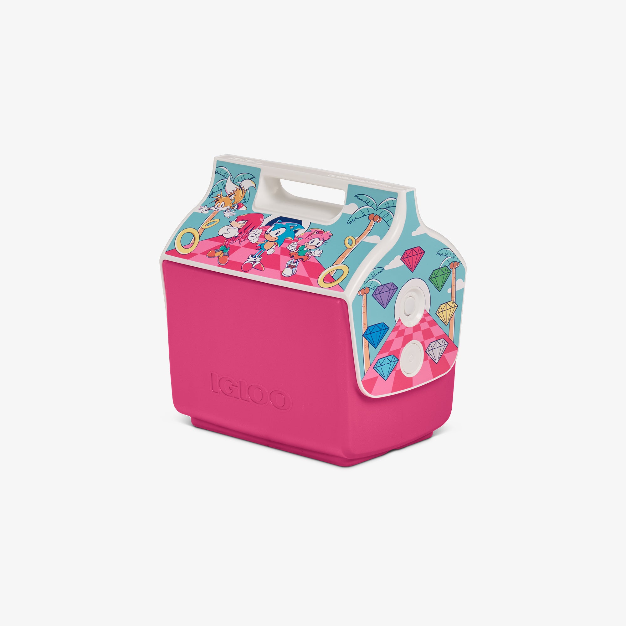 Sonic the Hedgehog and Friends Little Playmate 7 Qt Cooler、mySite、noshort