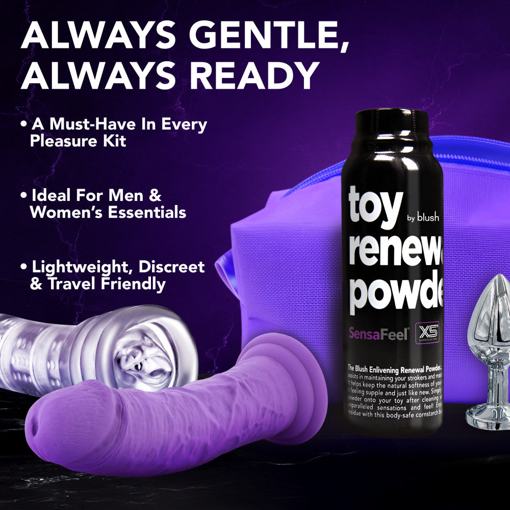 Sex Toy Renewal Powder By Blush® - Refreshes Toys Made From TPE、mySite、bottomscart