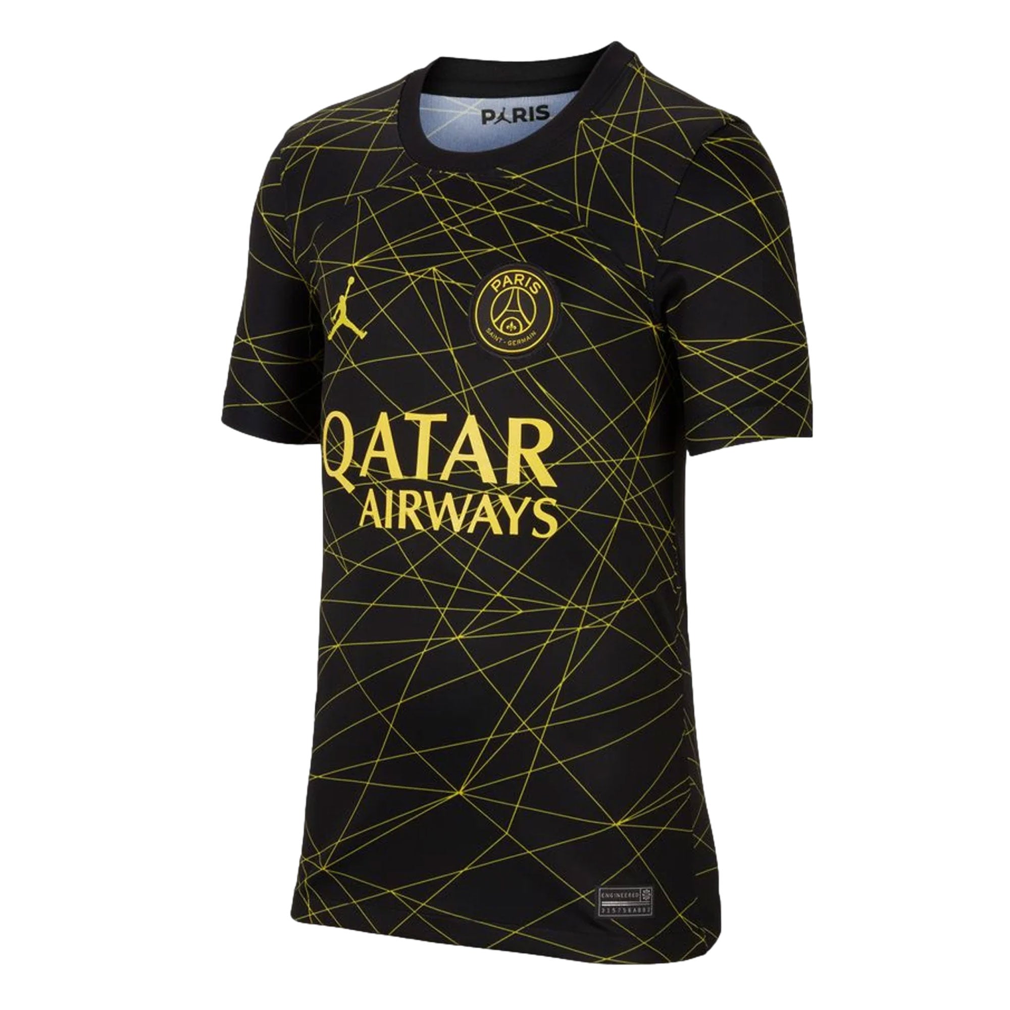 Nike Kids PSG 2022/23 Fourth Jersey Black/Yellow、mySite、noshort