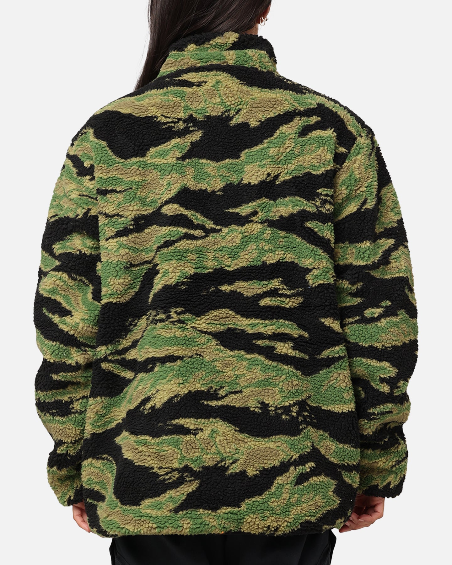 X-Large Reversible Sherpa Jacket Black/Camo、mySite、zt4zffjzw