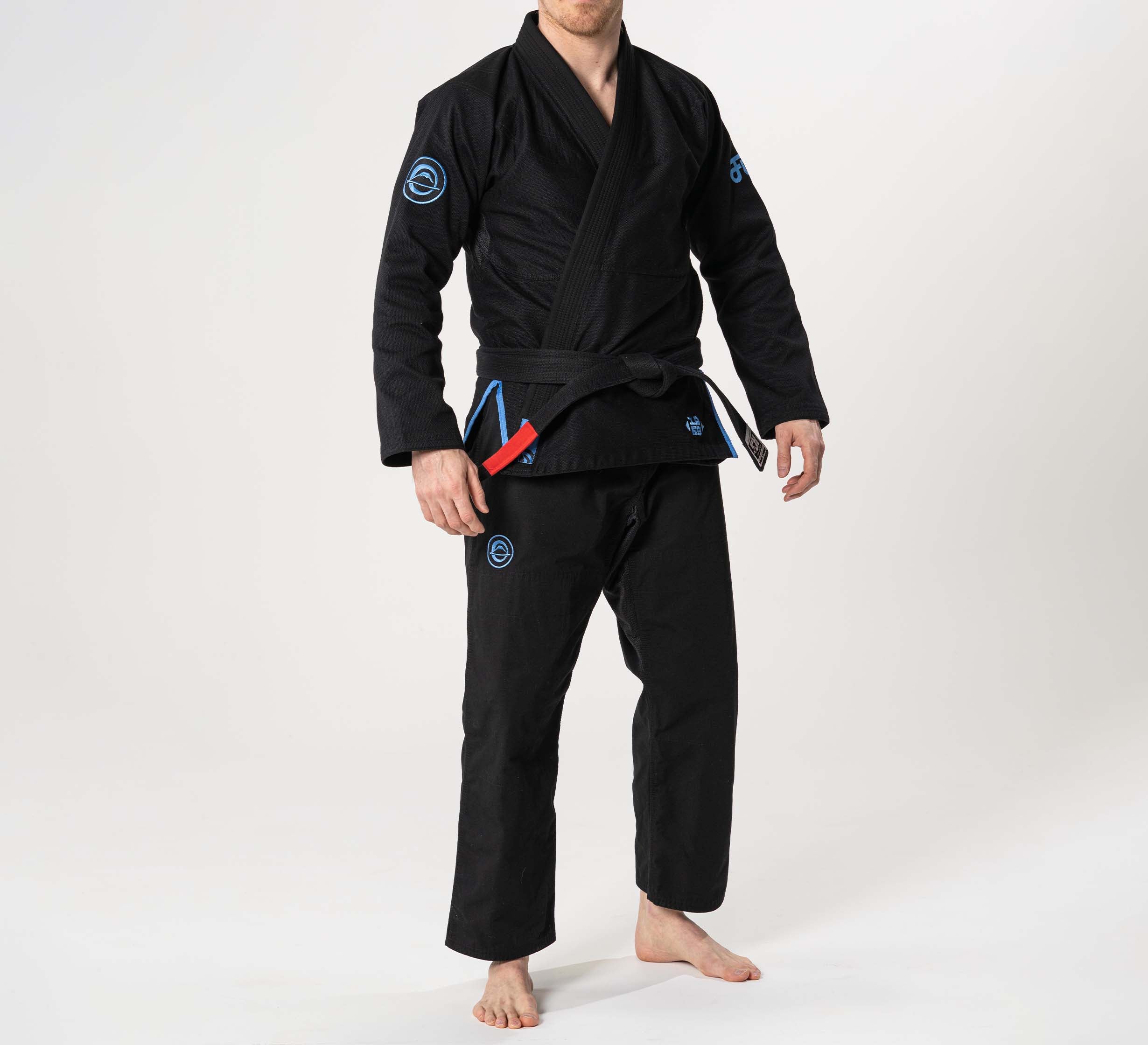 Flow-Tech BJJ Gi Black/Blue/Grey、mySite、gigharbornorthrealestate