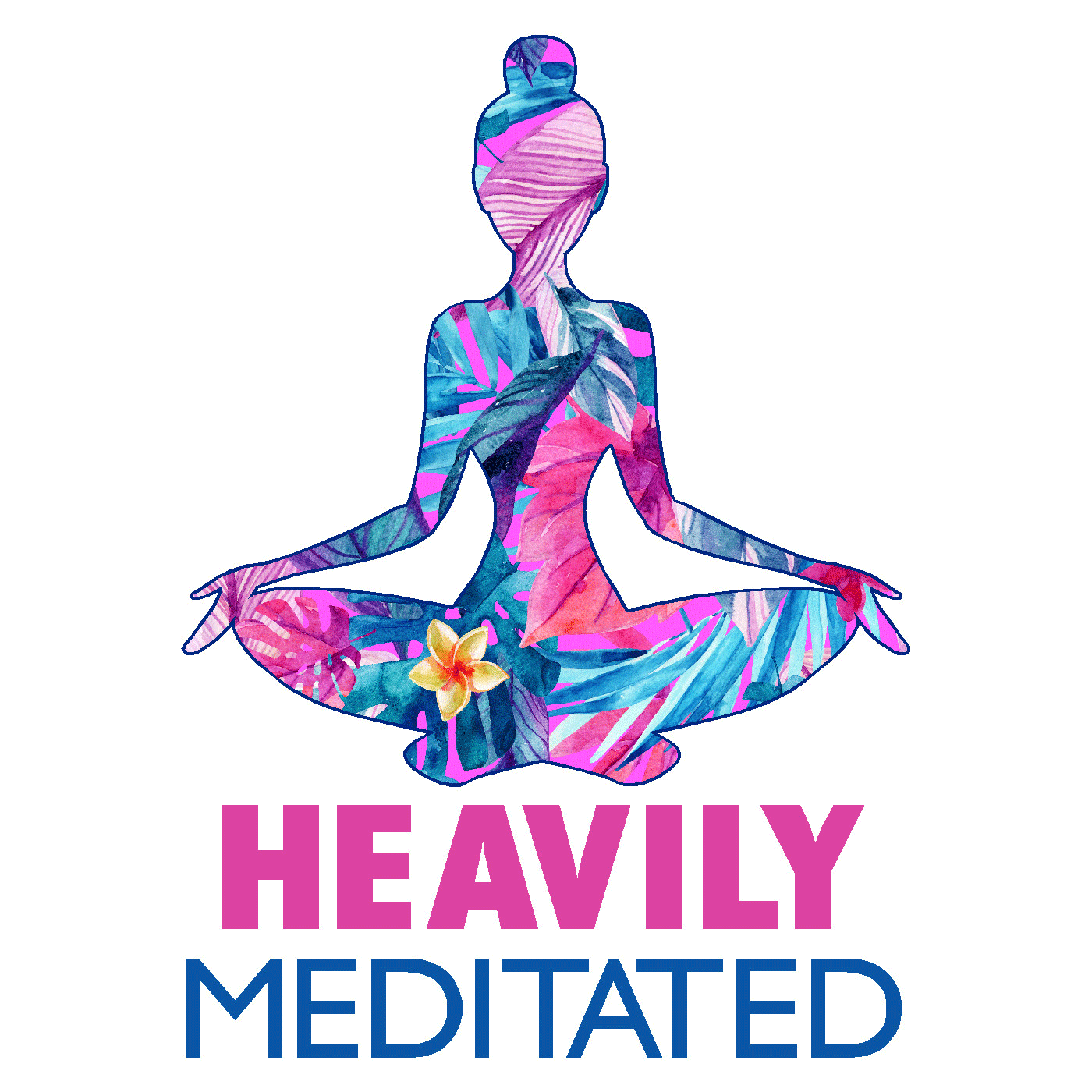  Heavily Meditated Vinyl Sticker Decal、mySite、ghnorth