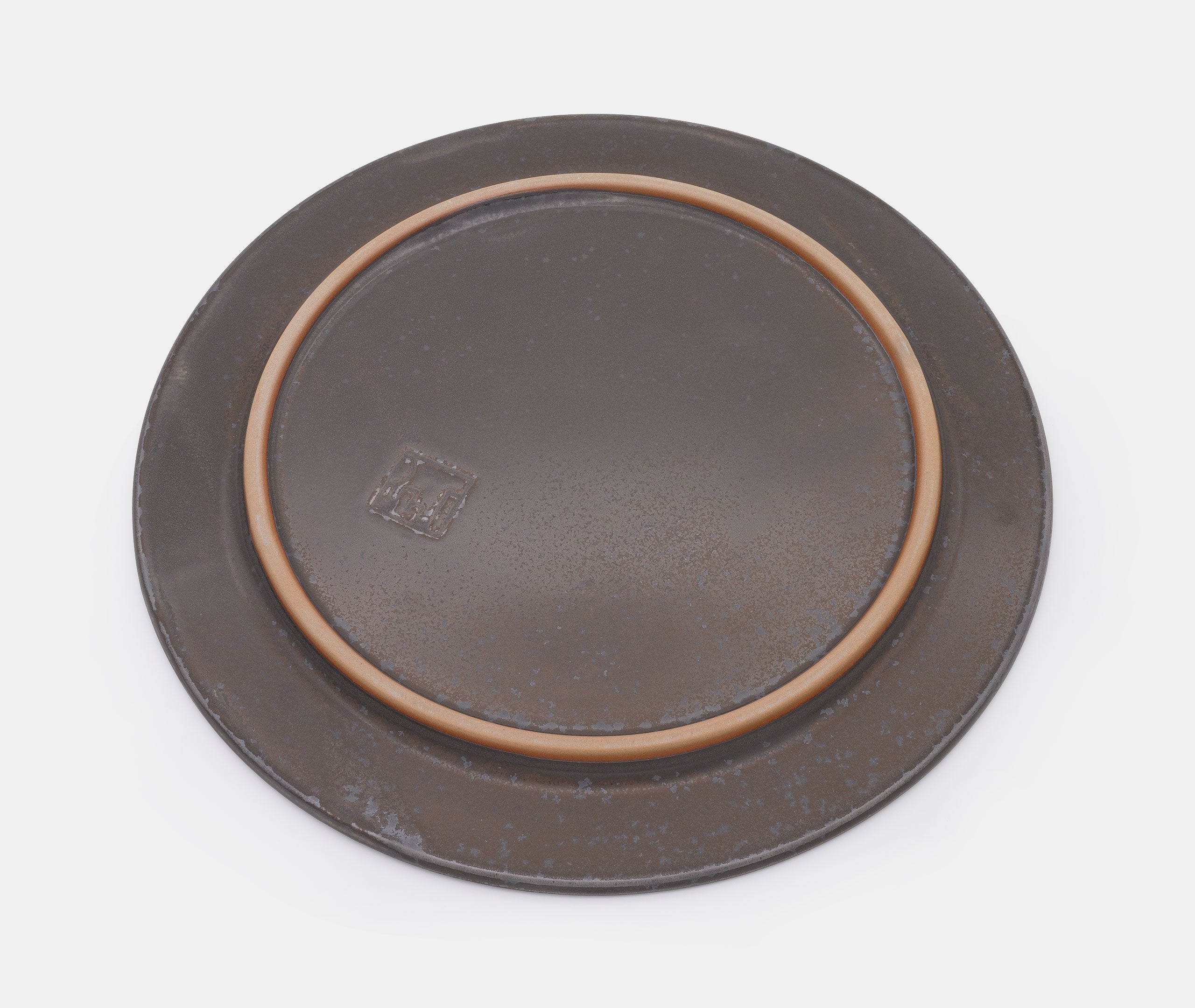 Glazed Stoneware Plate Medium - Black、mySite、topwebapps
