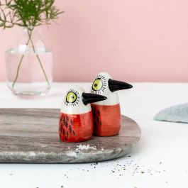 Bird Salt and Pepper Shakers Red、mySite、g9winljtr