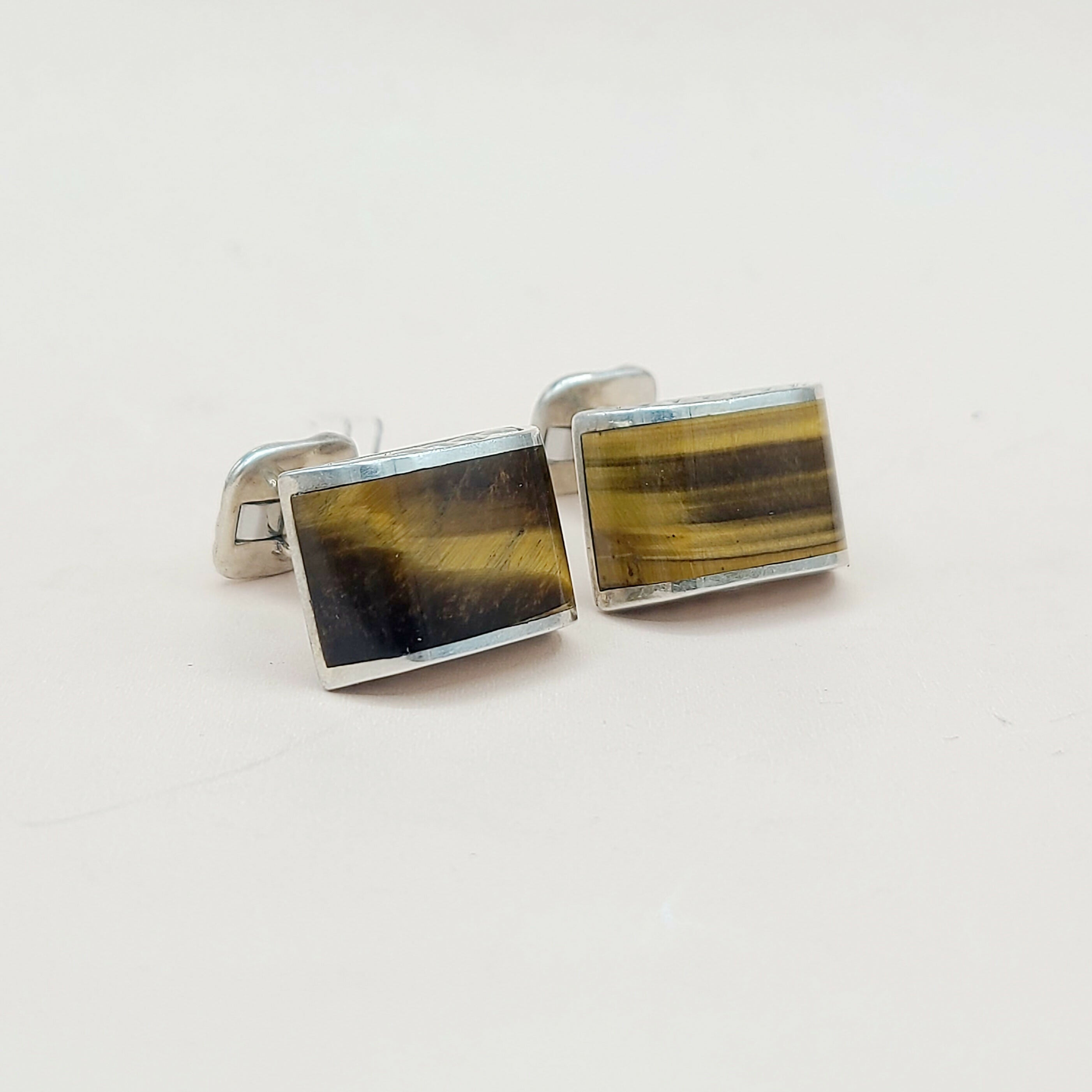 David Yurman Chevron Cufflinks Tiger鈥檚 Eye、mySite、hinf8tx79