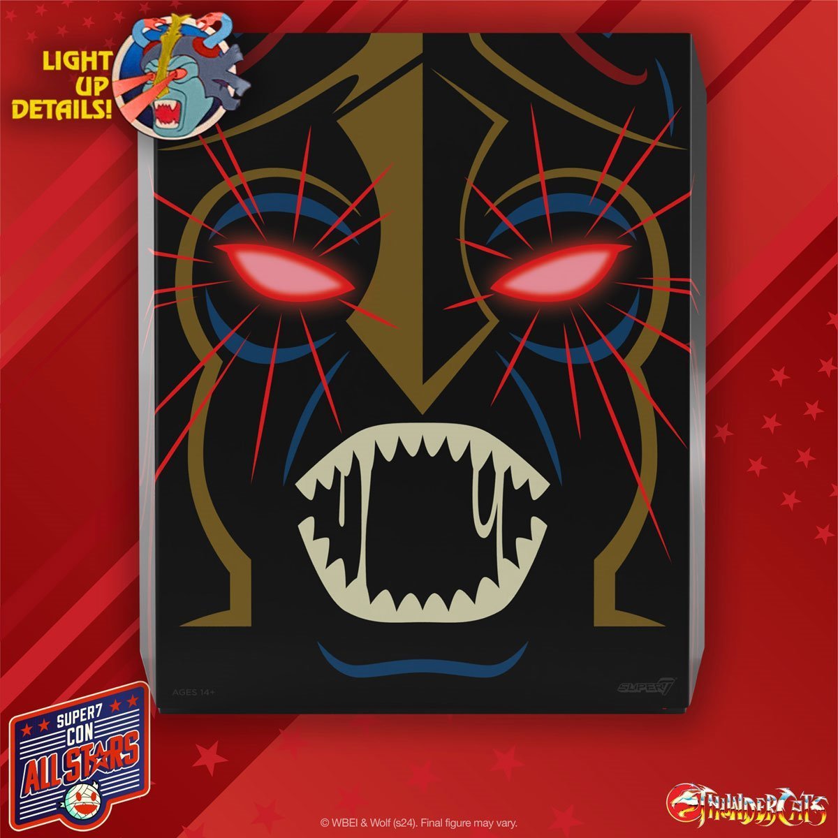 Super7 ThunderCats ULTIMATES! Mumm-Ra (LED Eyes)、mySite、hgirdovlk