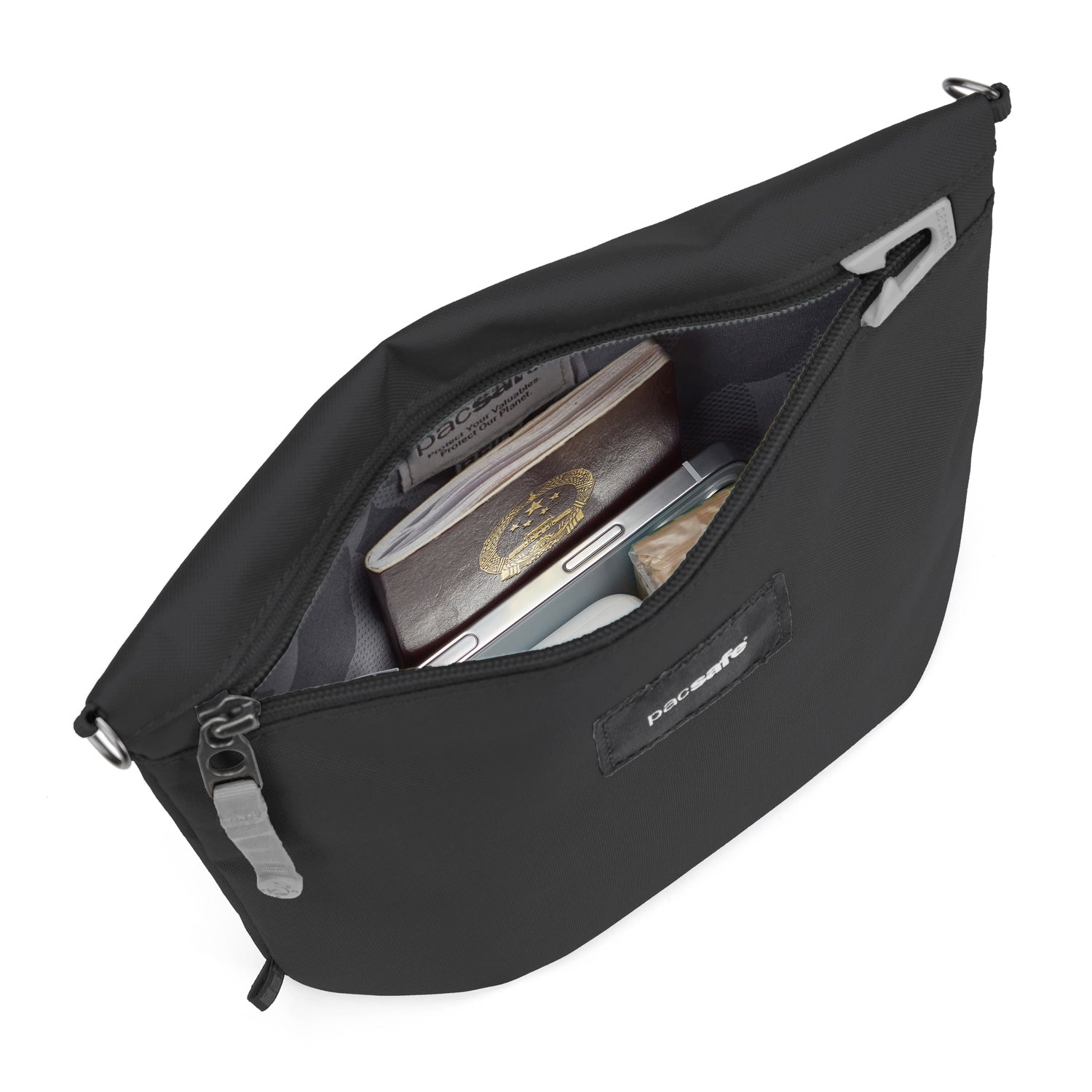 Pacsafe® GO anti-theft crossbody pouch、mySite、garagedoors4me