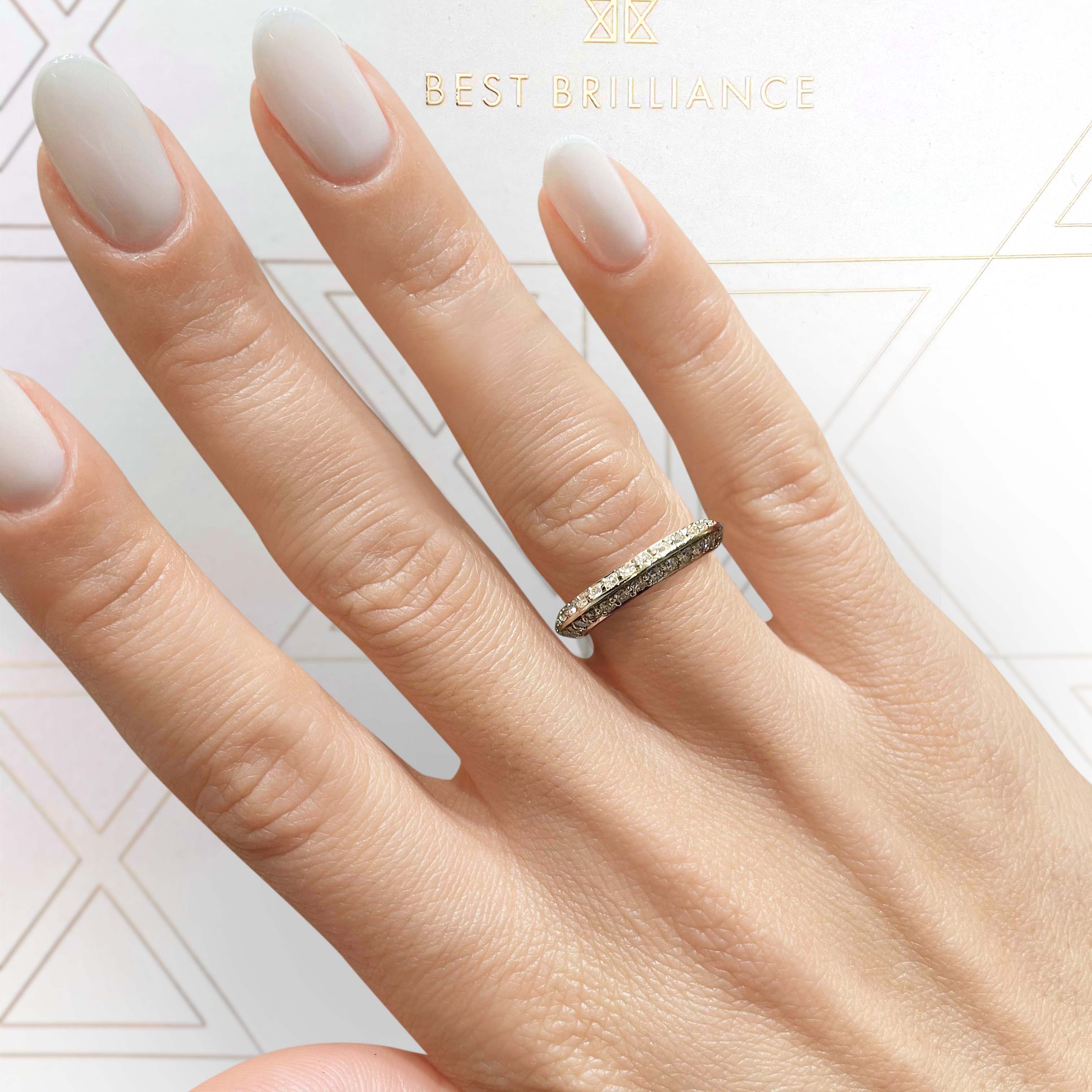 Eliana Lab Grown Diamonds Wedding Ring (0.50 Carat) -18K Yellow Gold、mySite、hinf8tx79