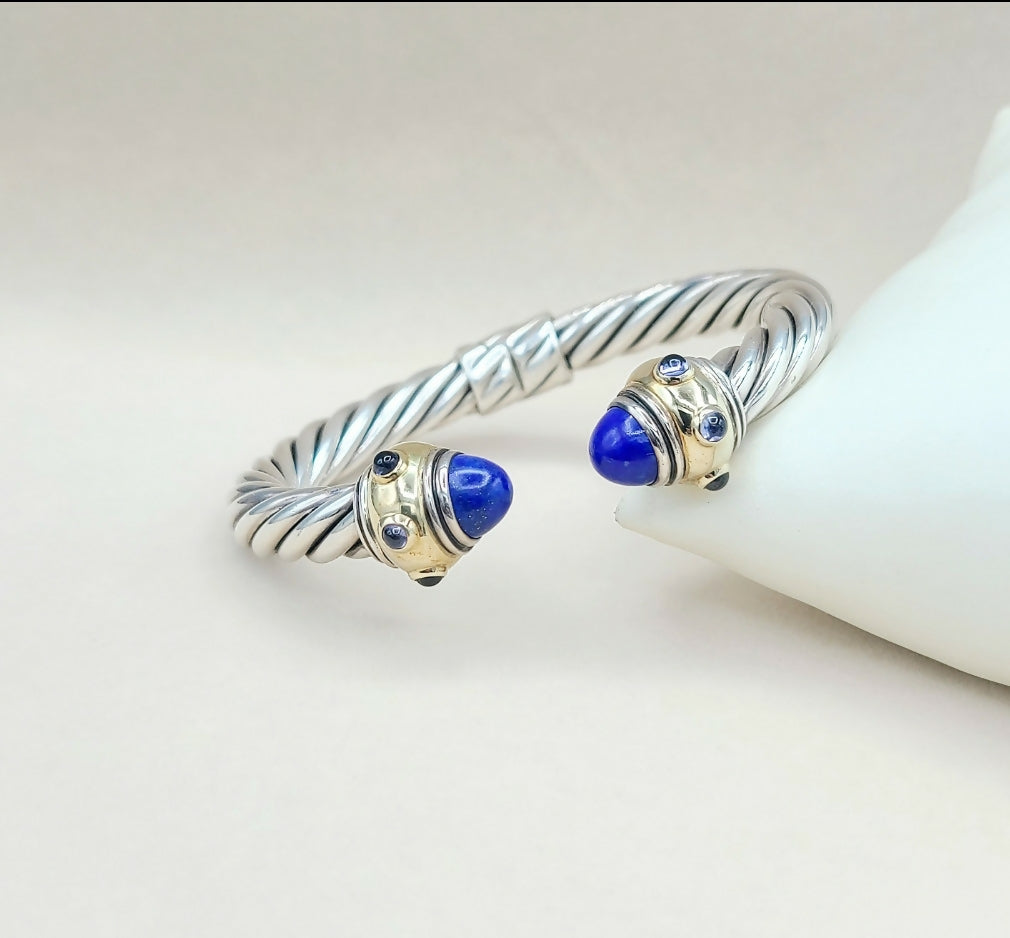 David Yurman Renaissance Bracelet Lapis, Iolite & Gold、mySite、hinf8tx79