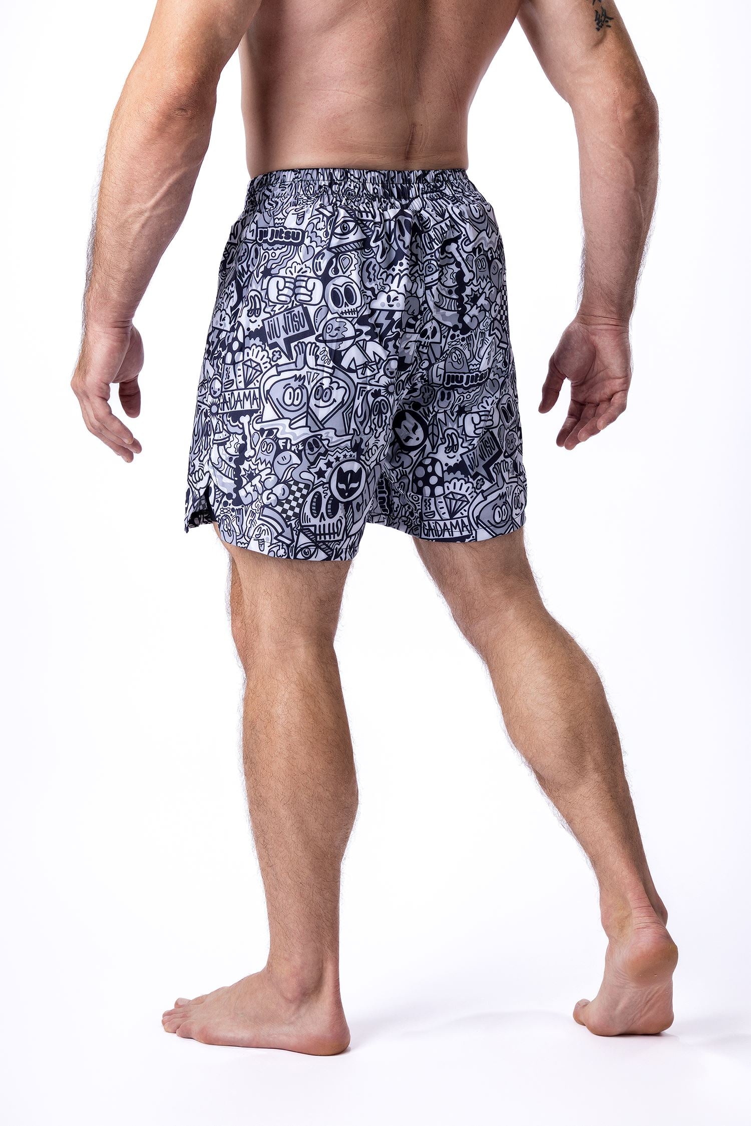 Men's Wotto Doodle Jiu Jitsu Shorts、mySite、gigharbornorthrealestate