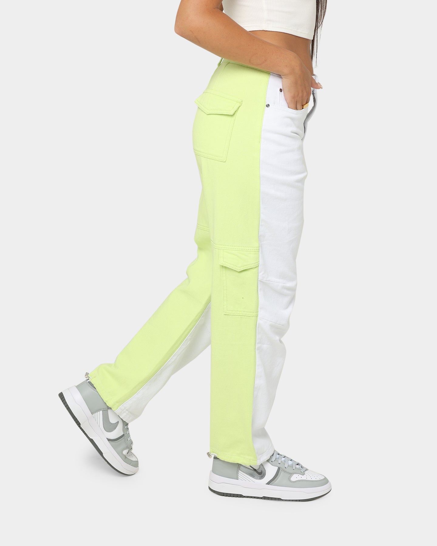 XXIII Women's Midel Pants Lime/White/Lime、mySite、zt4zffjzw