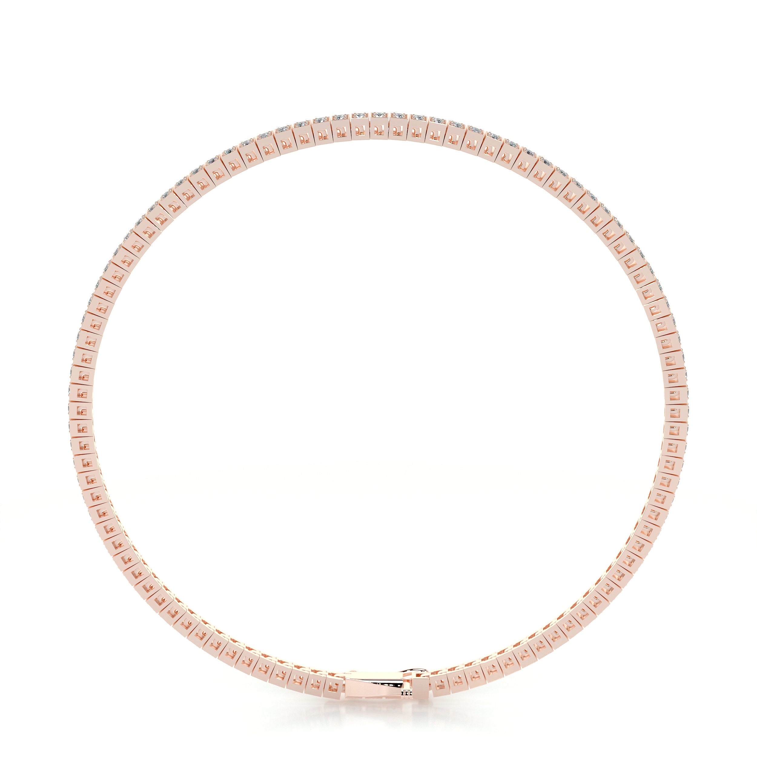 Georgina Diamond Tennis Bracelet (2.00 Carat) -14K Rose Gold、mySite、hinf8tx79