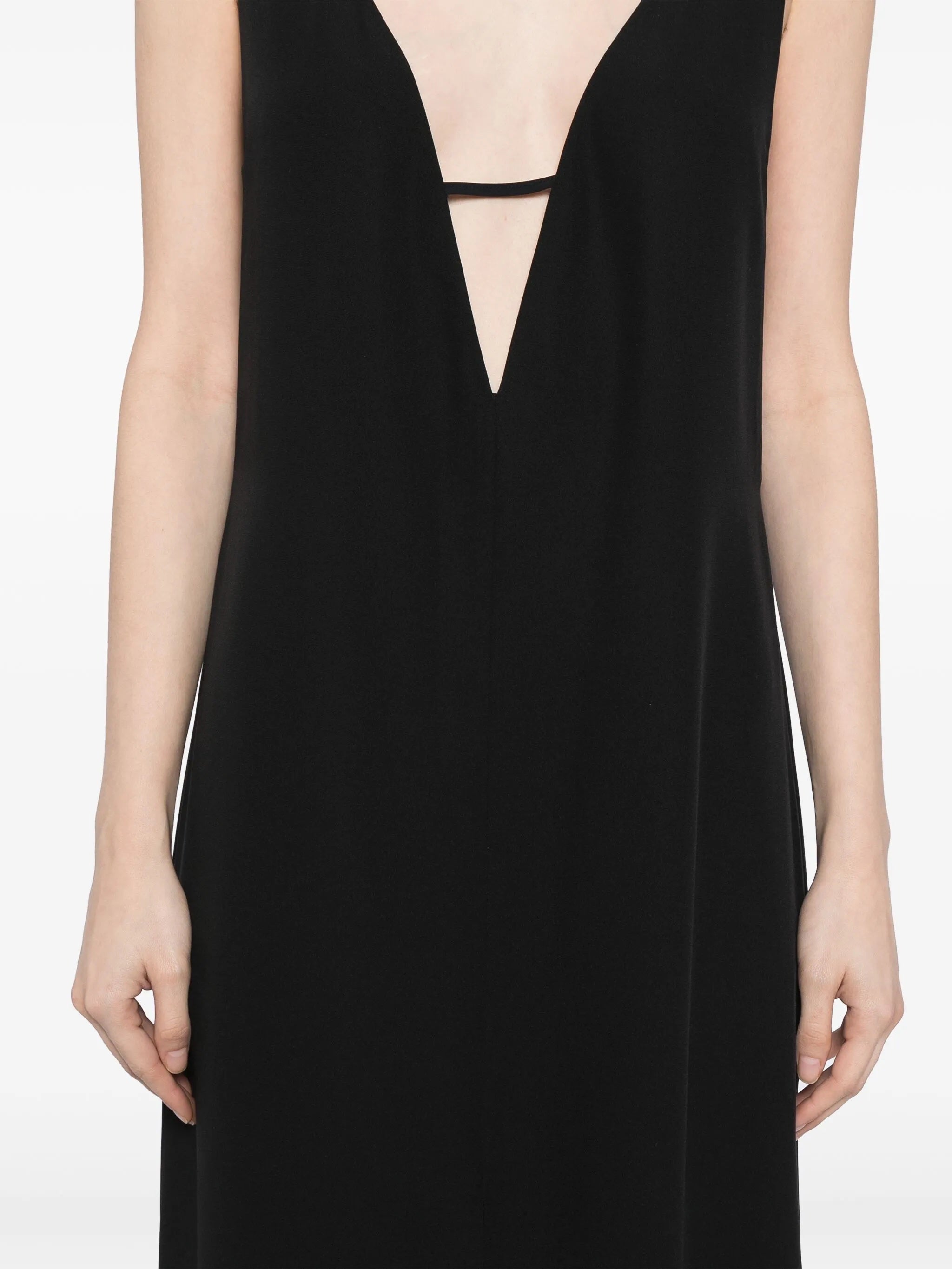 Deep V-Neck Slip Dress、mySite、garminoutage.com