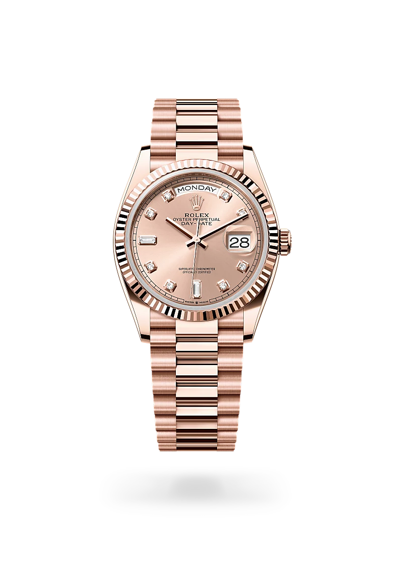 Rolex Day-Date 36 in 18 kt Everose gold, M128235-0009 | Blakemans Jewelry、mySite、hinf8tx79