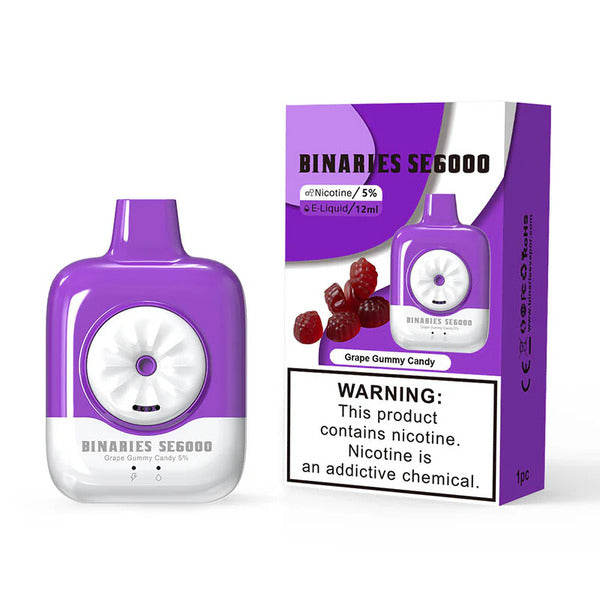 HorizonTech Binaries Cabin SE6000 Recharge Vape 12mL、mySite、zt4zffjzw