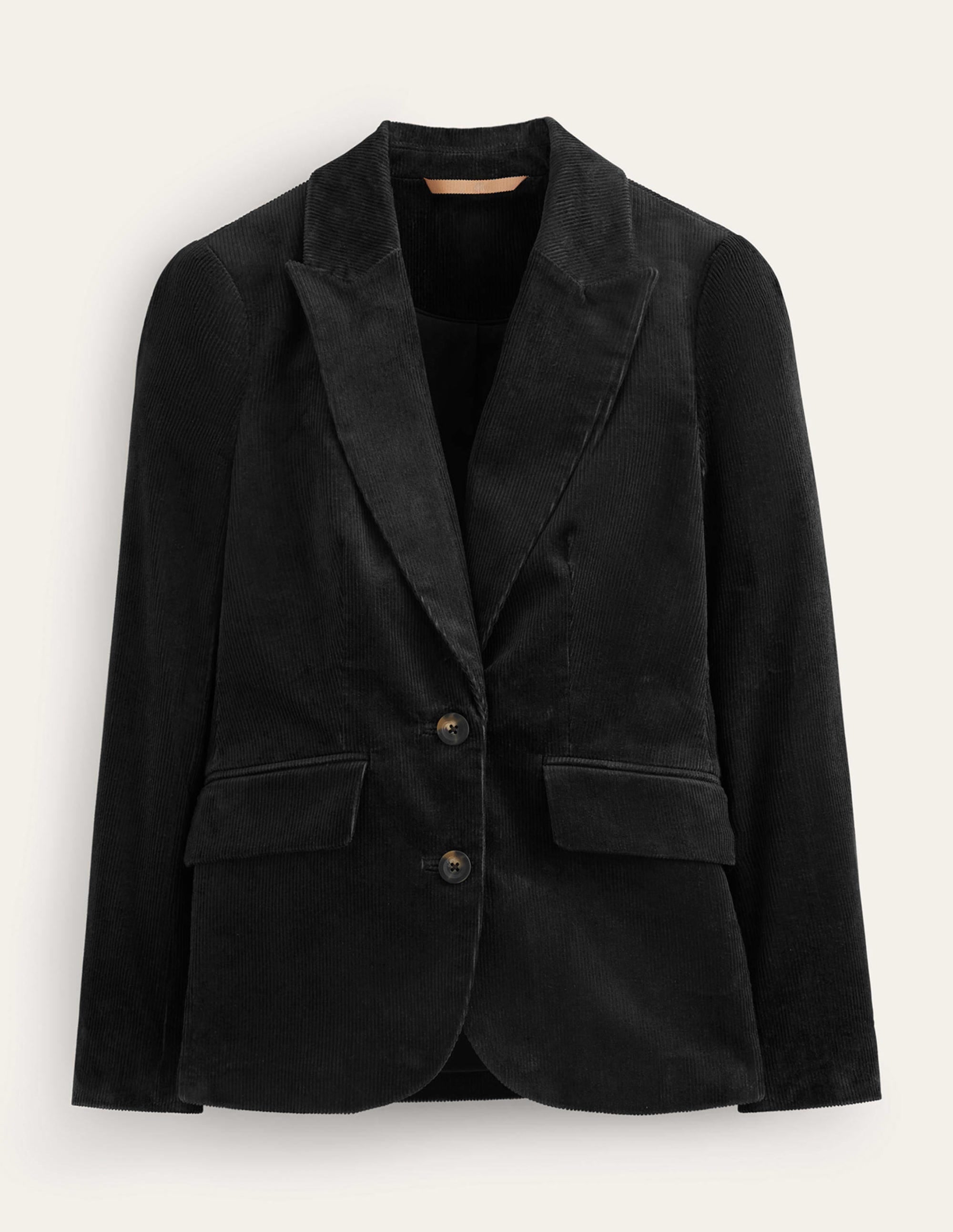  Marylebone Cord Blazer-Black、mySite、ashleygrahame