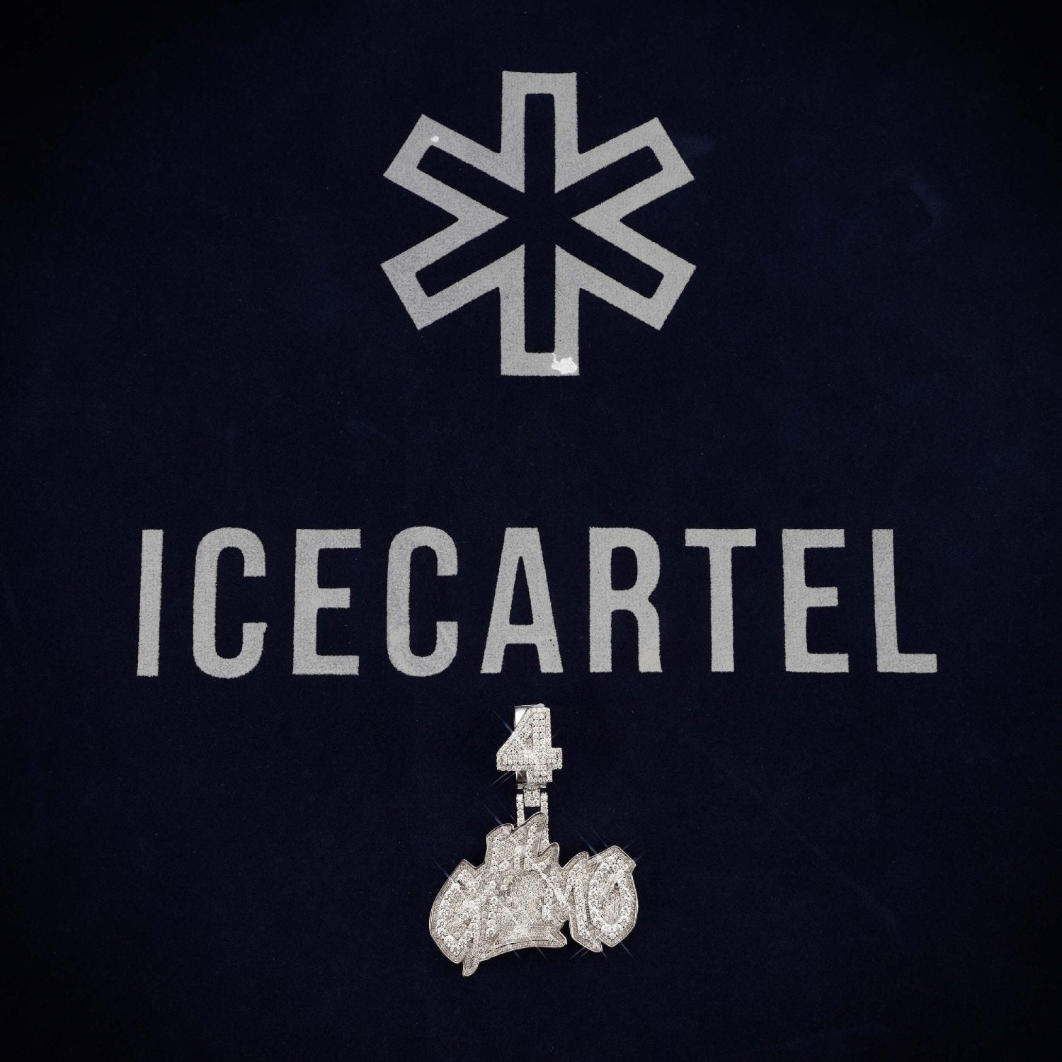 LIL GIZMO 4 Custom Name Moissanite Pendant 14K Gold、mySite、hinf8tx79