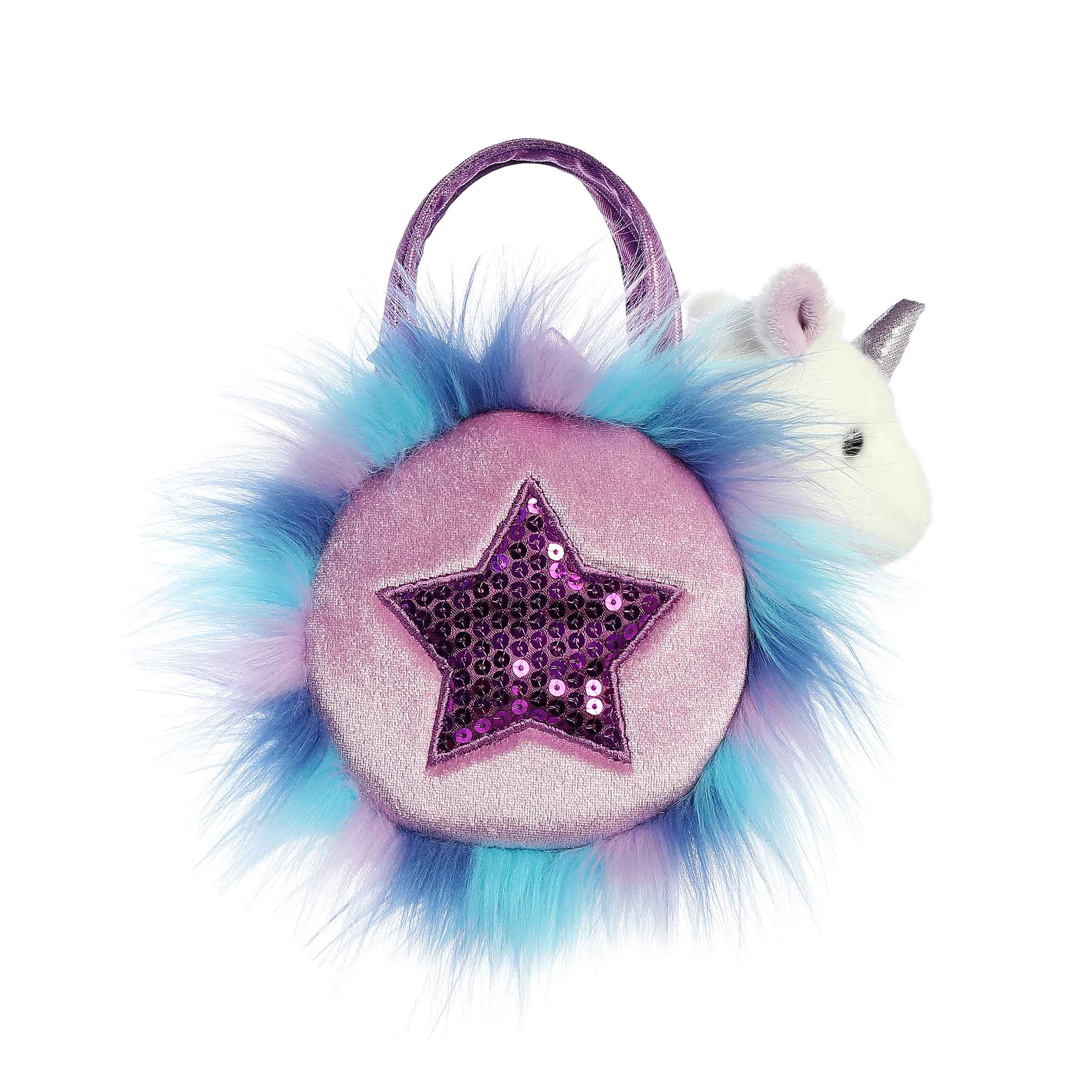 Aurora® - Fancy Pals™ - 5.5 Sparkle Heart Purple™ Unicorn、mySite、g9winljtr