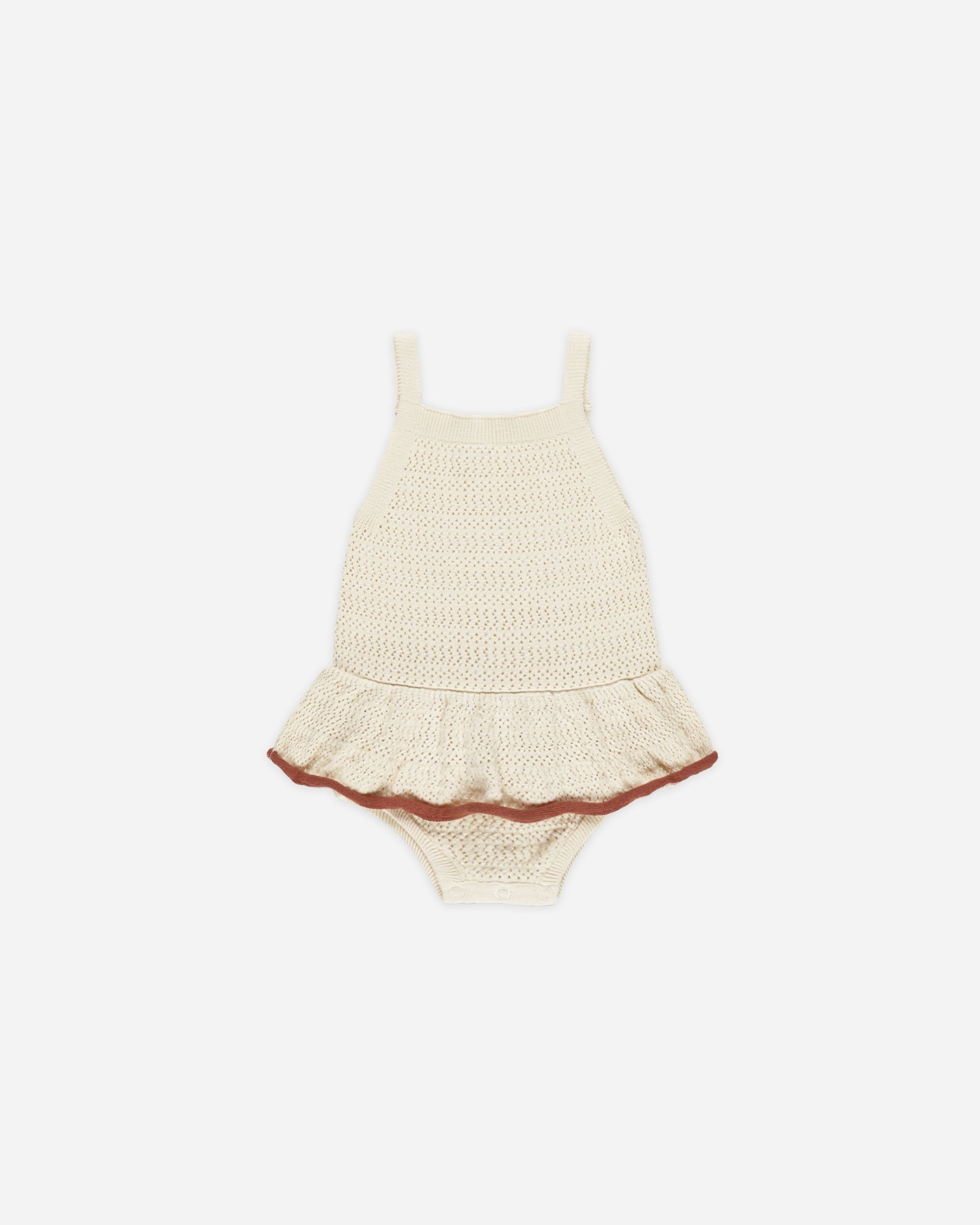  Crochet Ruffle Romper || Natural、mySite、layawaytickets