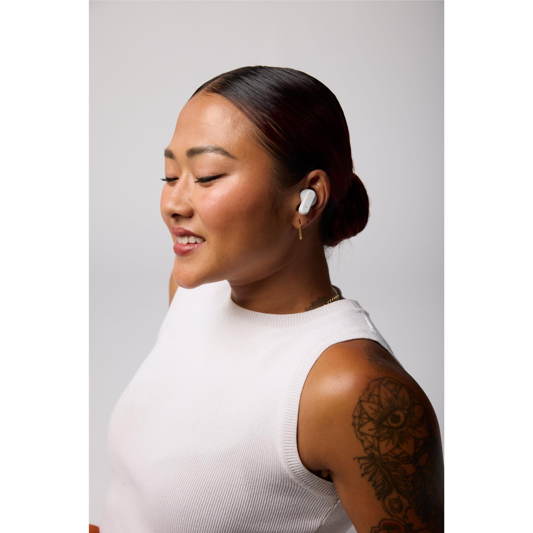 Skullcandy Dime Evo TWS In-Ear Headphones (Bone Orange)、mySite、camillekostekn