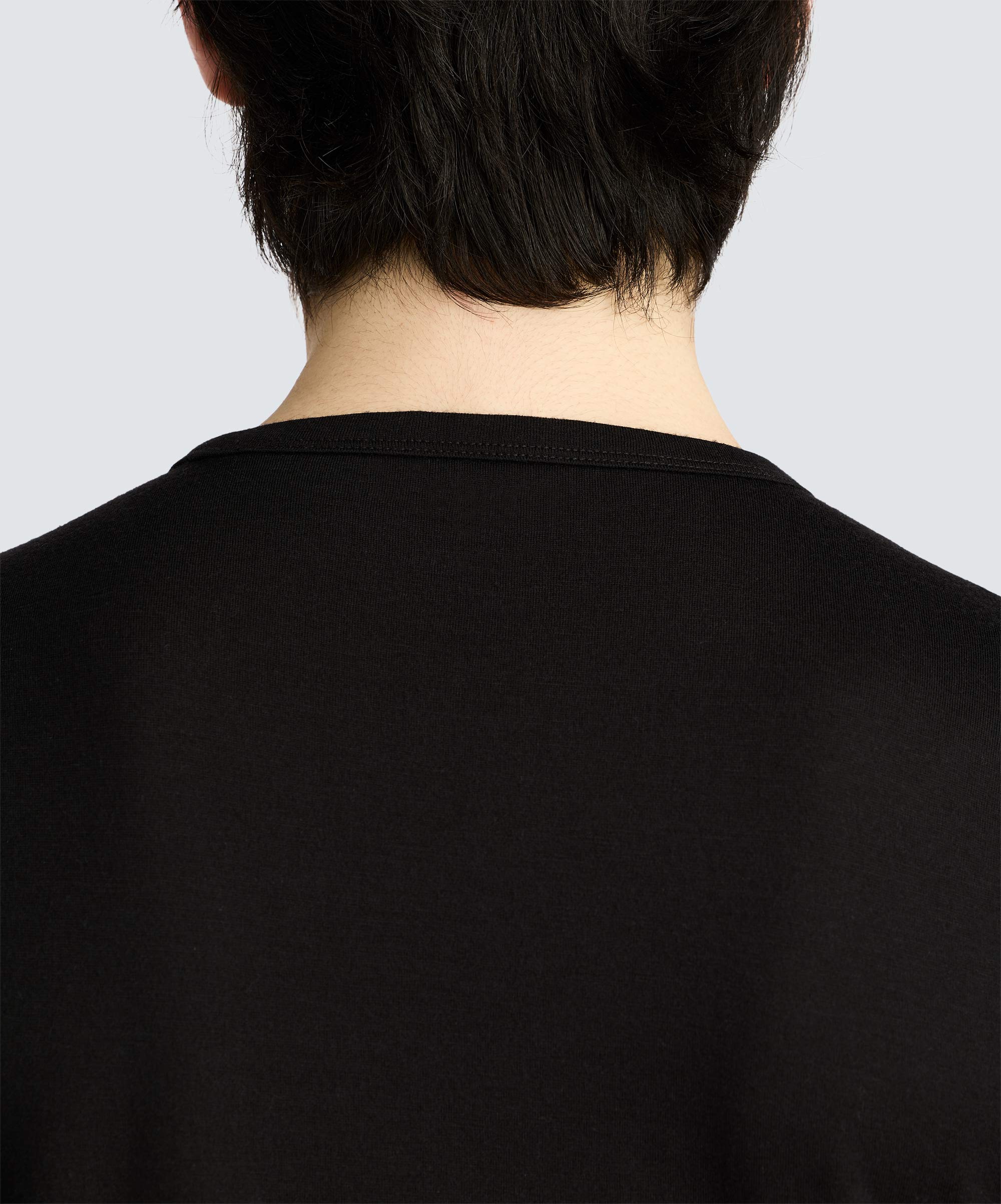 Men's Tall Merino Crew Neck T-Shirt、mySite、noshort