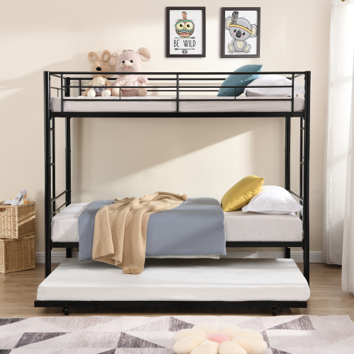 METAL BUNK BED WHITE、、casual