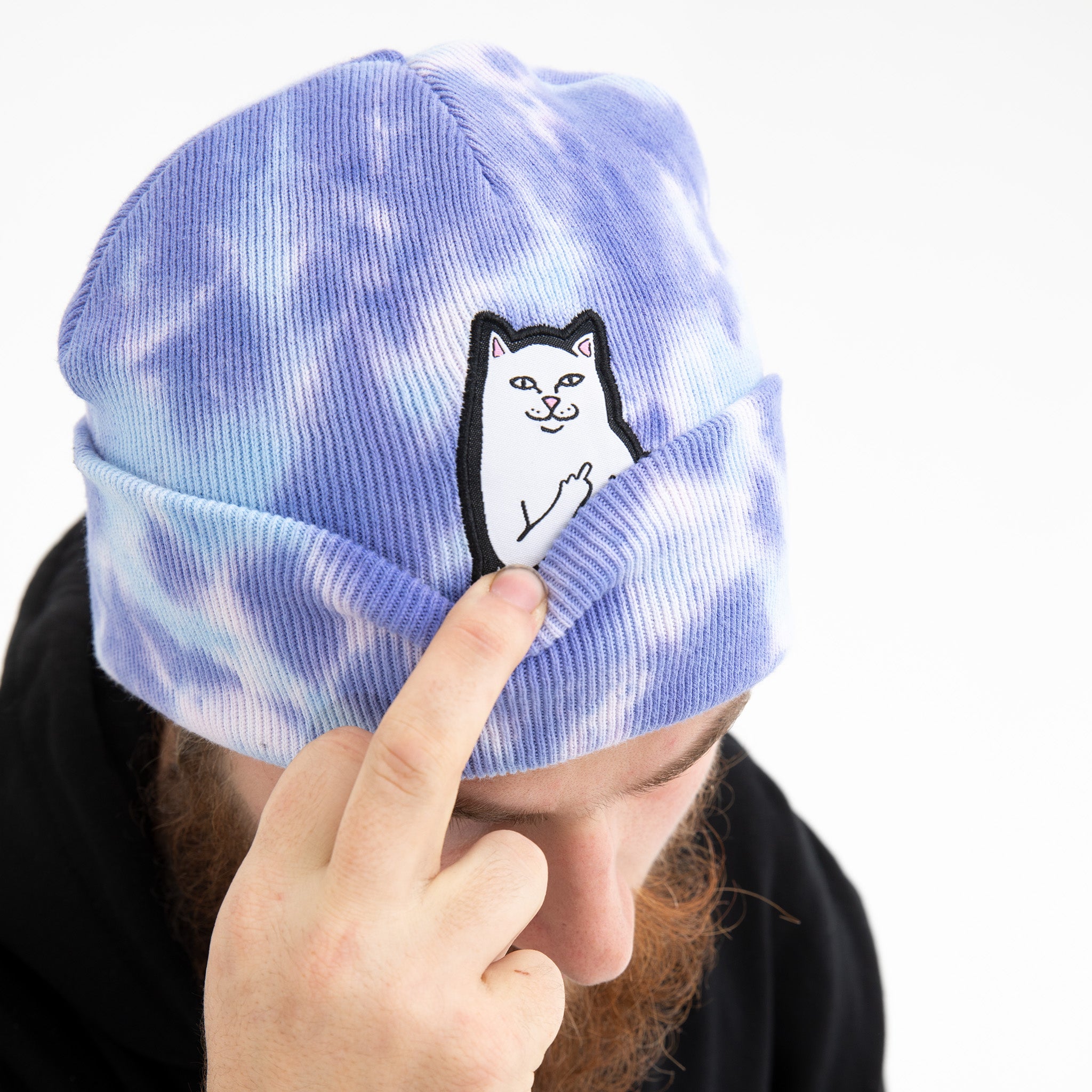  Lord Nermal Tie Dye Beanie (Periwinkle)、mySite、merchandisen