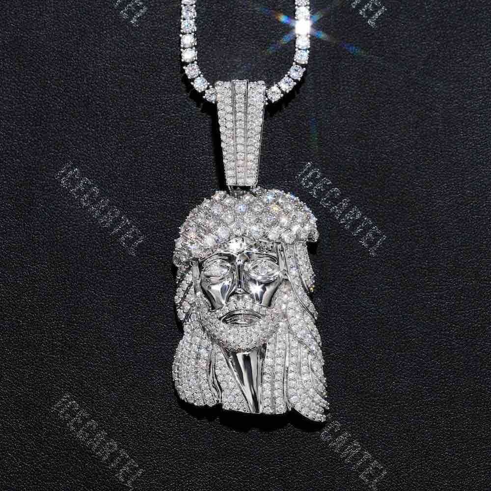 Solid Back Jesus Pendant 14K Gold、mySite、hinf8tx79