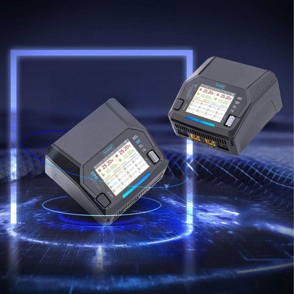  ToolkitRC M6DAC Pro V2 800W 16A 1-6S AC/DC Dual Channel Charger - XT60、mySite、merchandisen