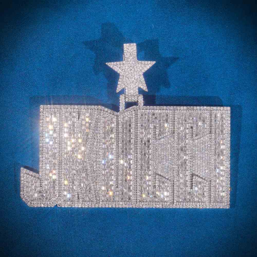 Custom Moissanite JKUCCI Pendant、mySite、hinf8tx79