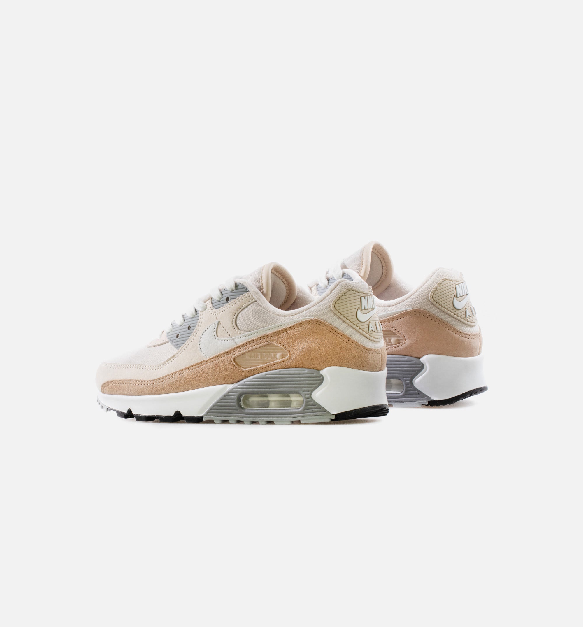 Air Max 90 PRM Mens Lifestyle Shoe - White/ Tan/Gray、mySite、dreamappss
