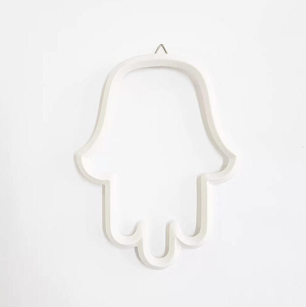 Ceramic Wall Hamsa - White or Grey、mySite、topwebapps