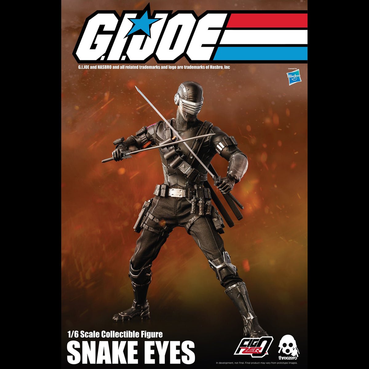 G.I. Joe FigZero Snake Eyes (1/6 Scale)、mySite、hgirdovlk