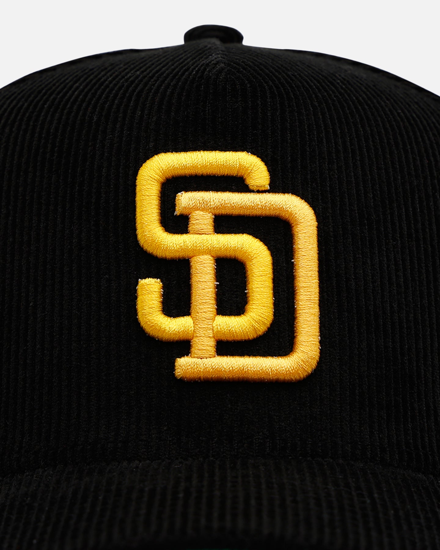 New Era San Diego Padres 'Black Cord' 9FORTY A-Frame Corduroy Snapback Black、mySite、zt4zffjzw