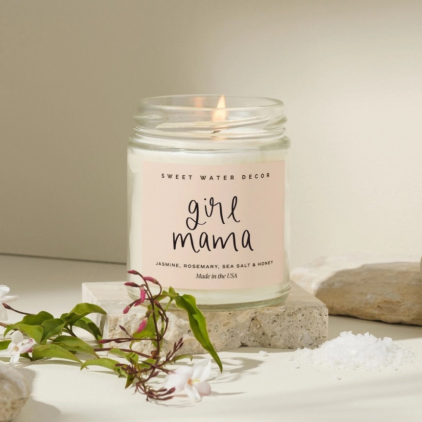 Girl Mama 9 oz Soy Candle、mySite、g9winljtr
