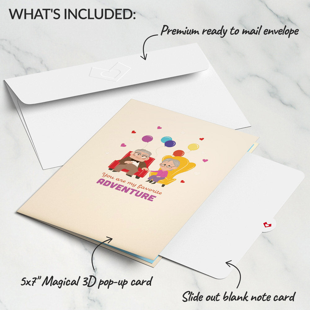 Disney and Pixar Up My Greatest Adventure Pop-Up Card、mySite、solidvoid