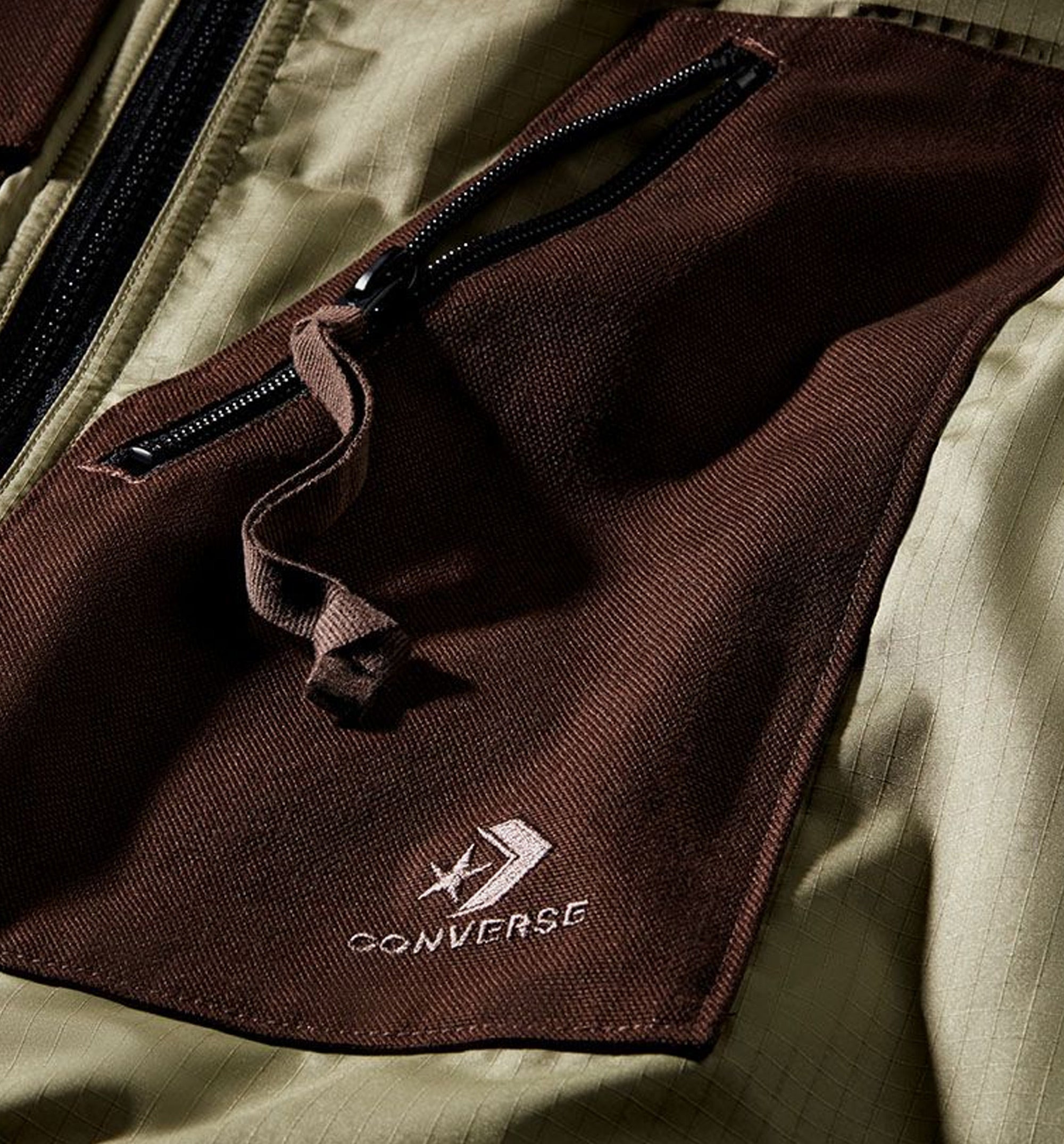 Patta Four Leaf Clover Utility Reversible Mens Vest - Brown、mySite、dreamappss