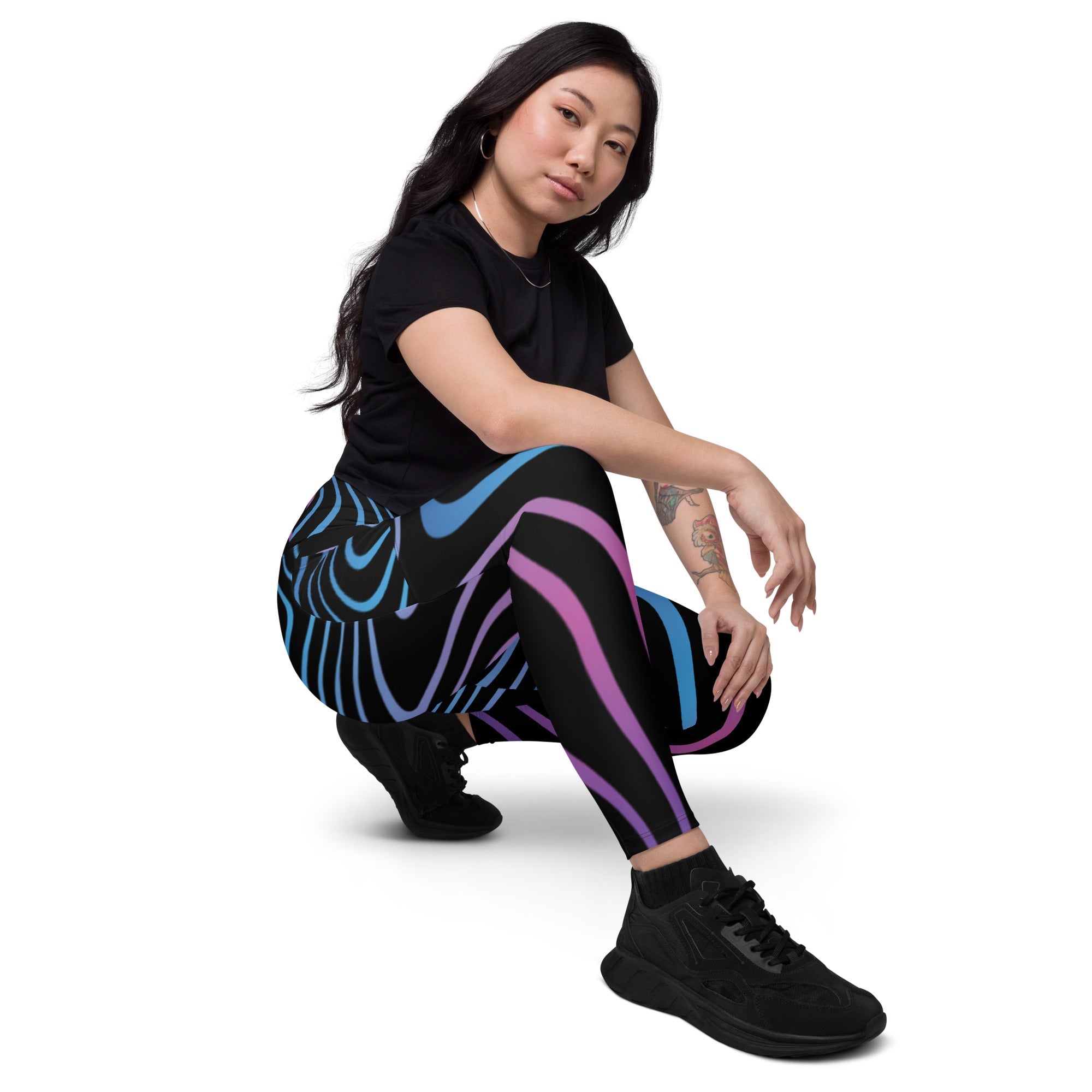 Women's Color Swirl Leggings、mySite、gigharbornorthrealestate