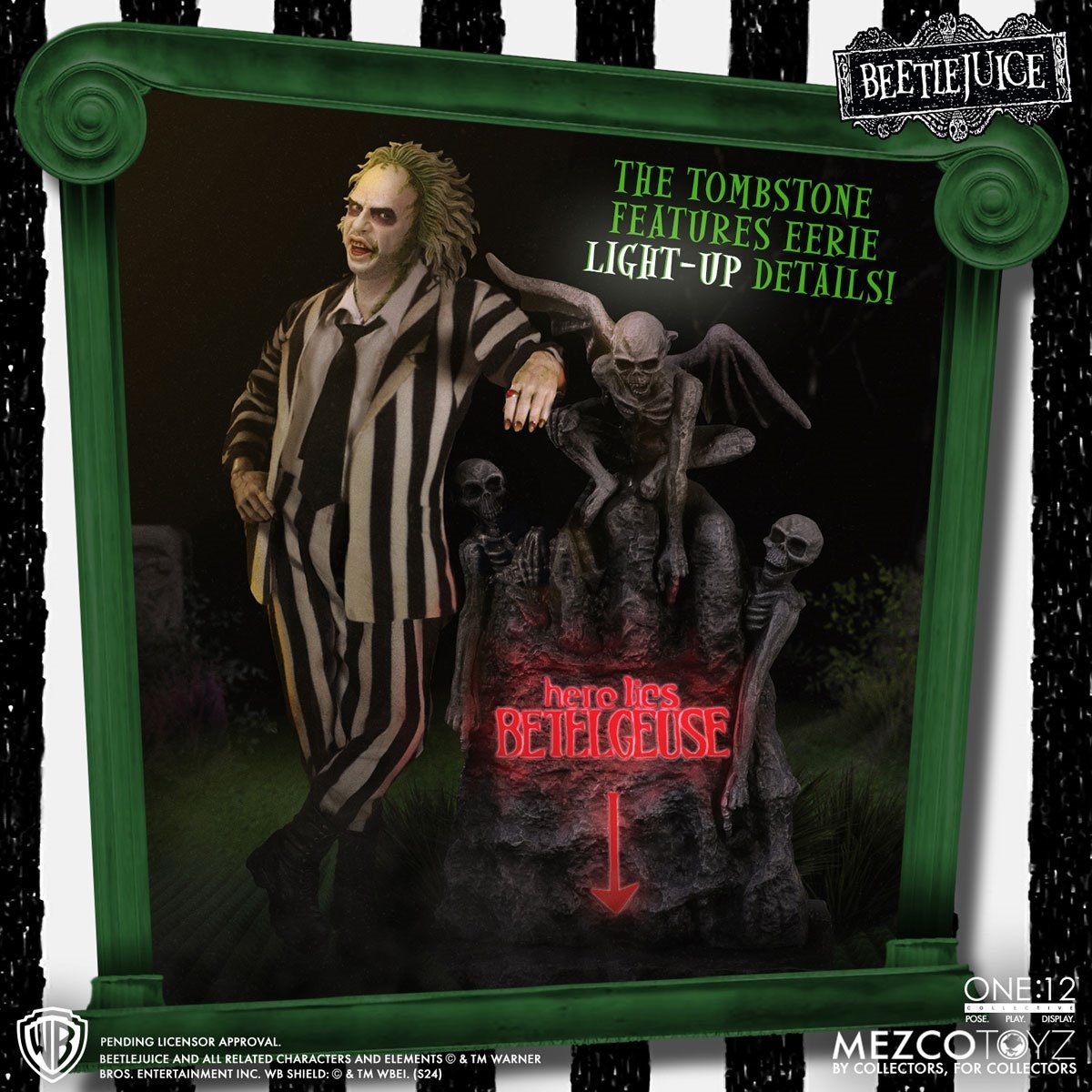 Beetlejuice (1988) Mezco One:12 Collective Deluxe Edition Beetlejuice、mySite、hgirdovlk